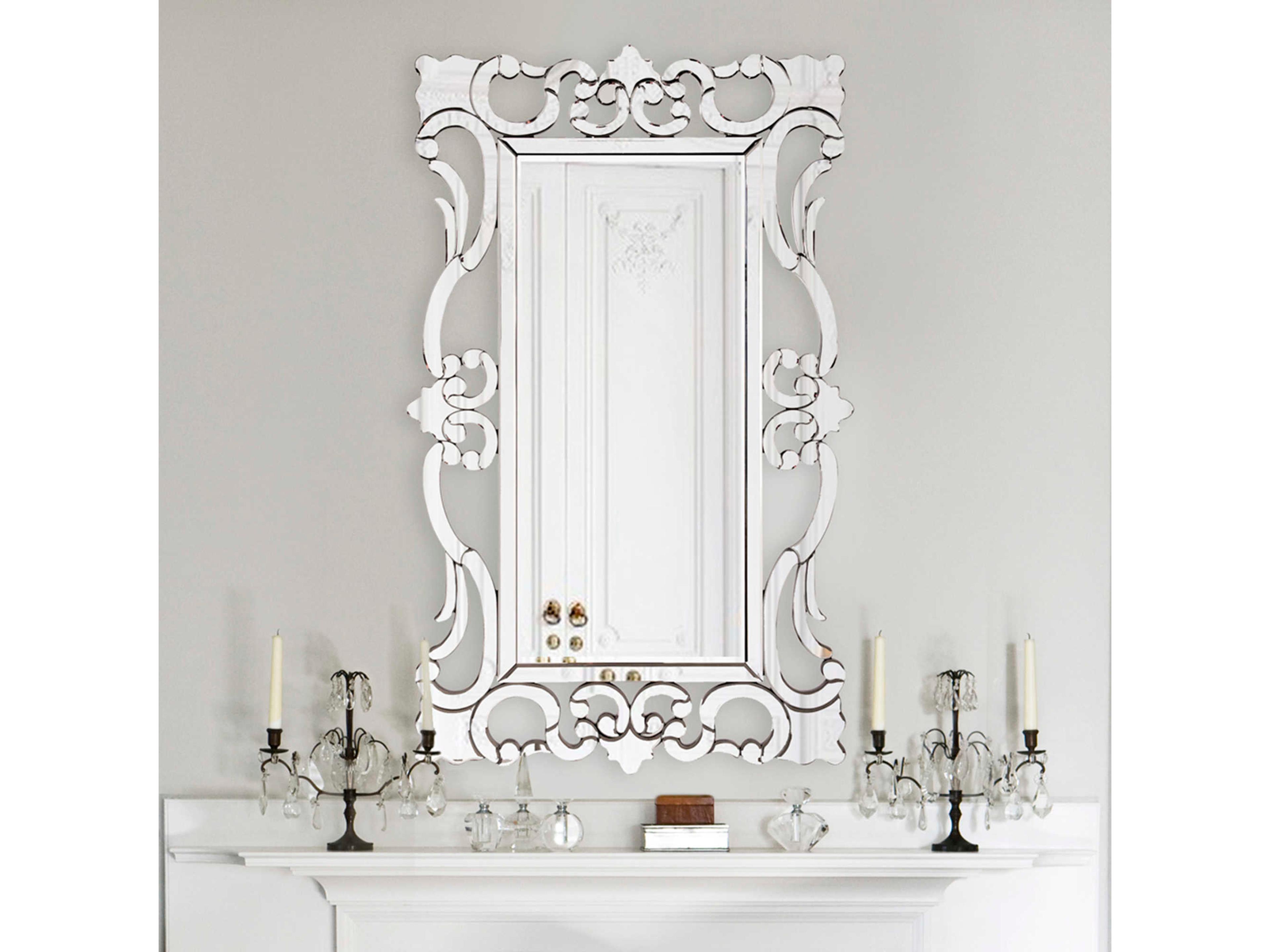 Howard Elliott Rebecca Rectangular Wall Mirror