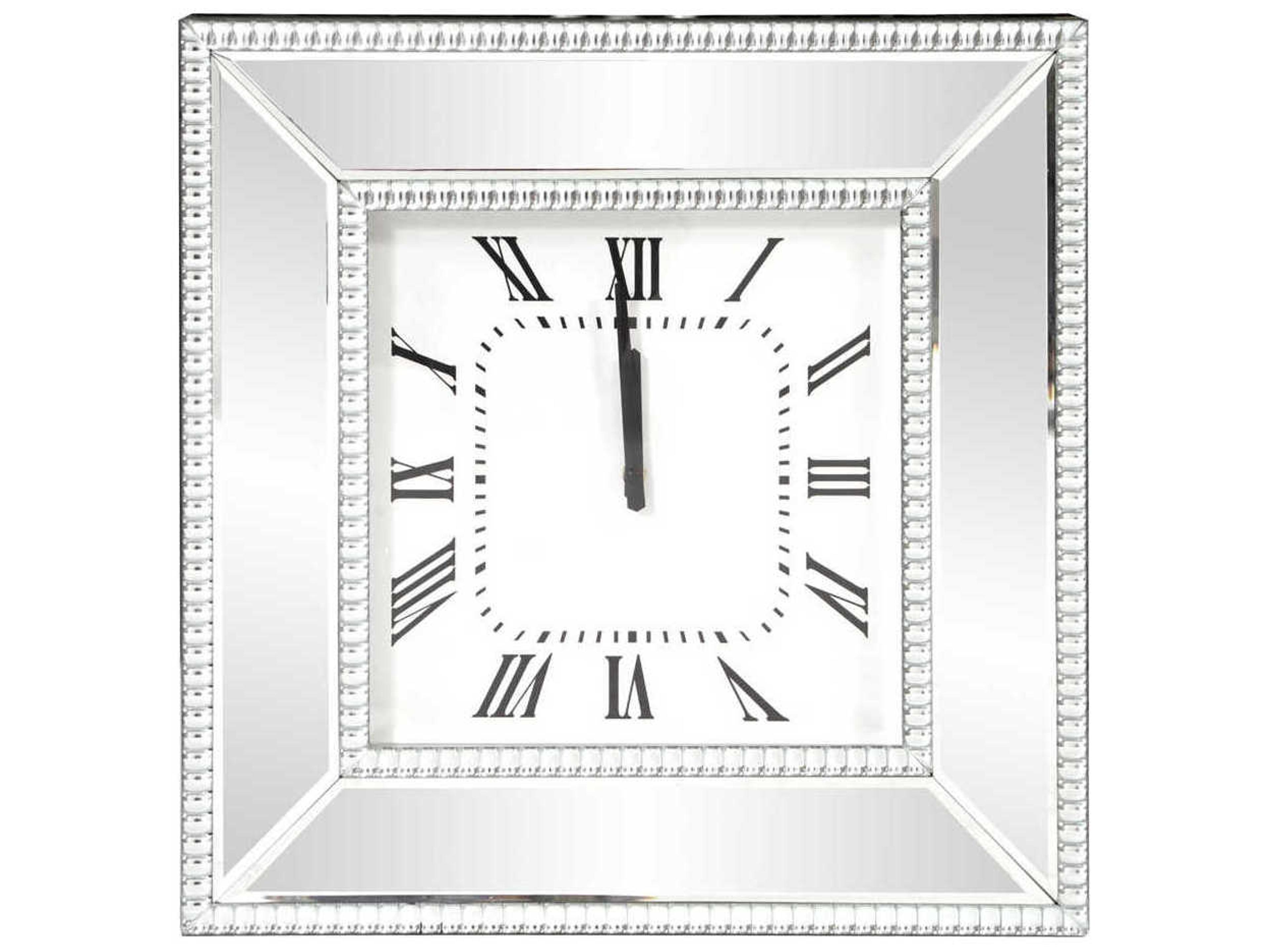 Howard Elliott Mirrored Clock