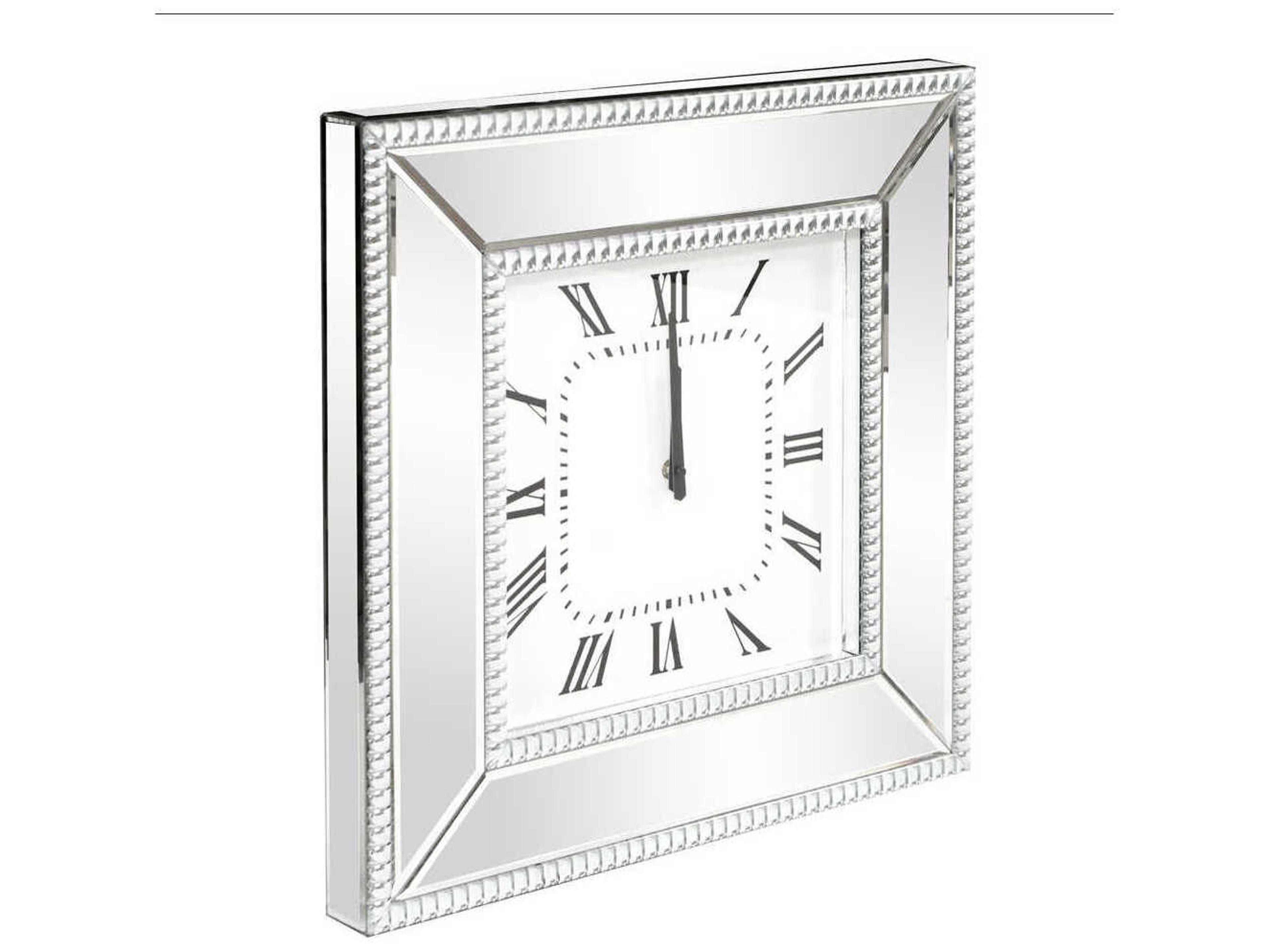 Howard Elliott Mirrored Clock