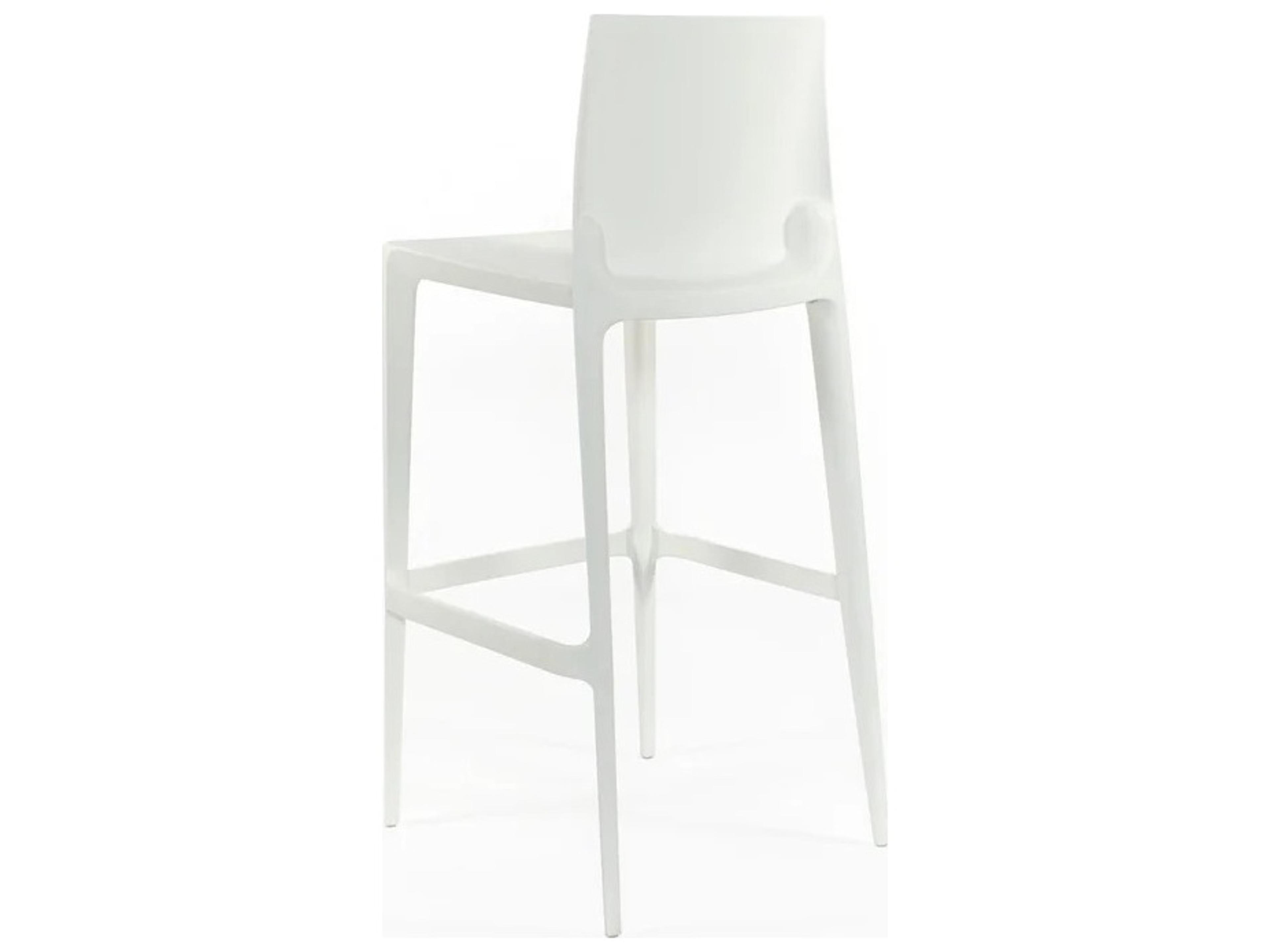 Heller Bellini Light Gray Bar Stool - Pack of 2