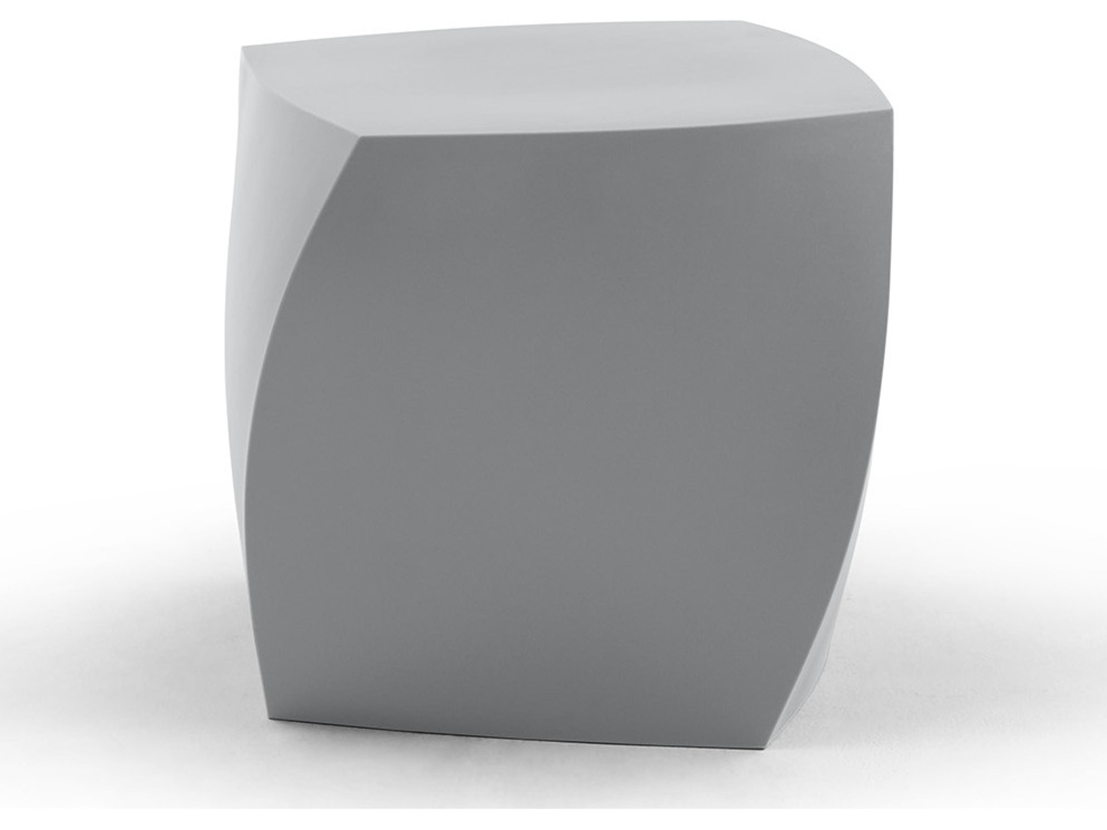 Heller Gehry Left Twist cube - Silver