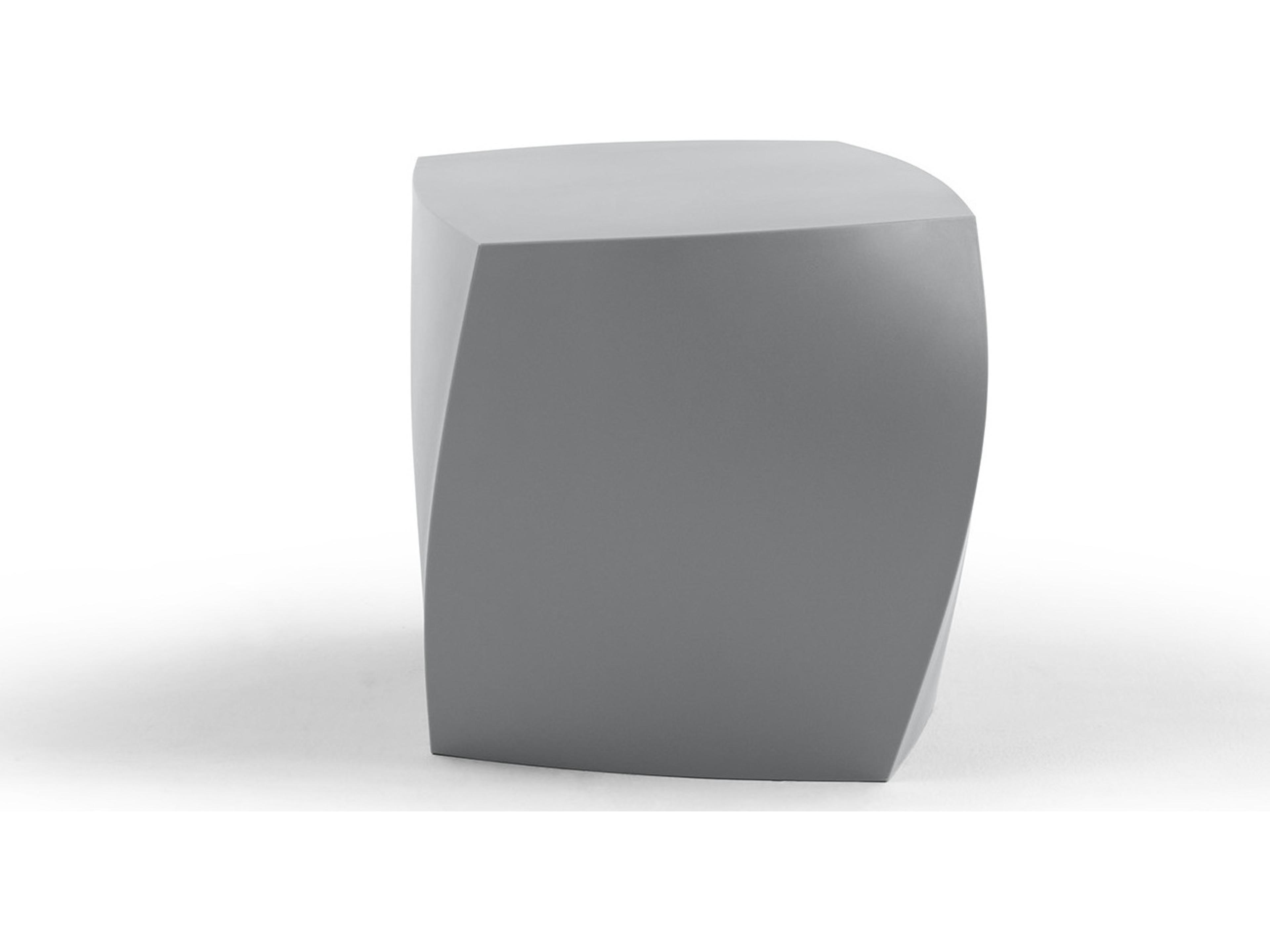 Heller Gehry Left Twist cube - Silver