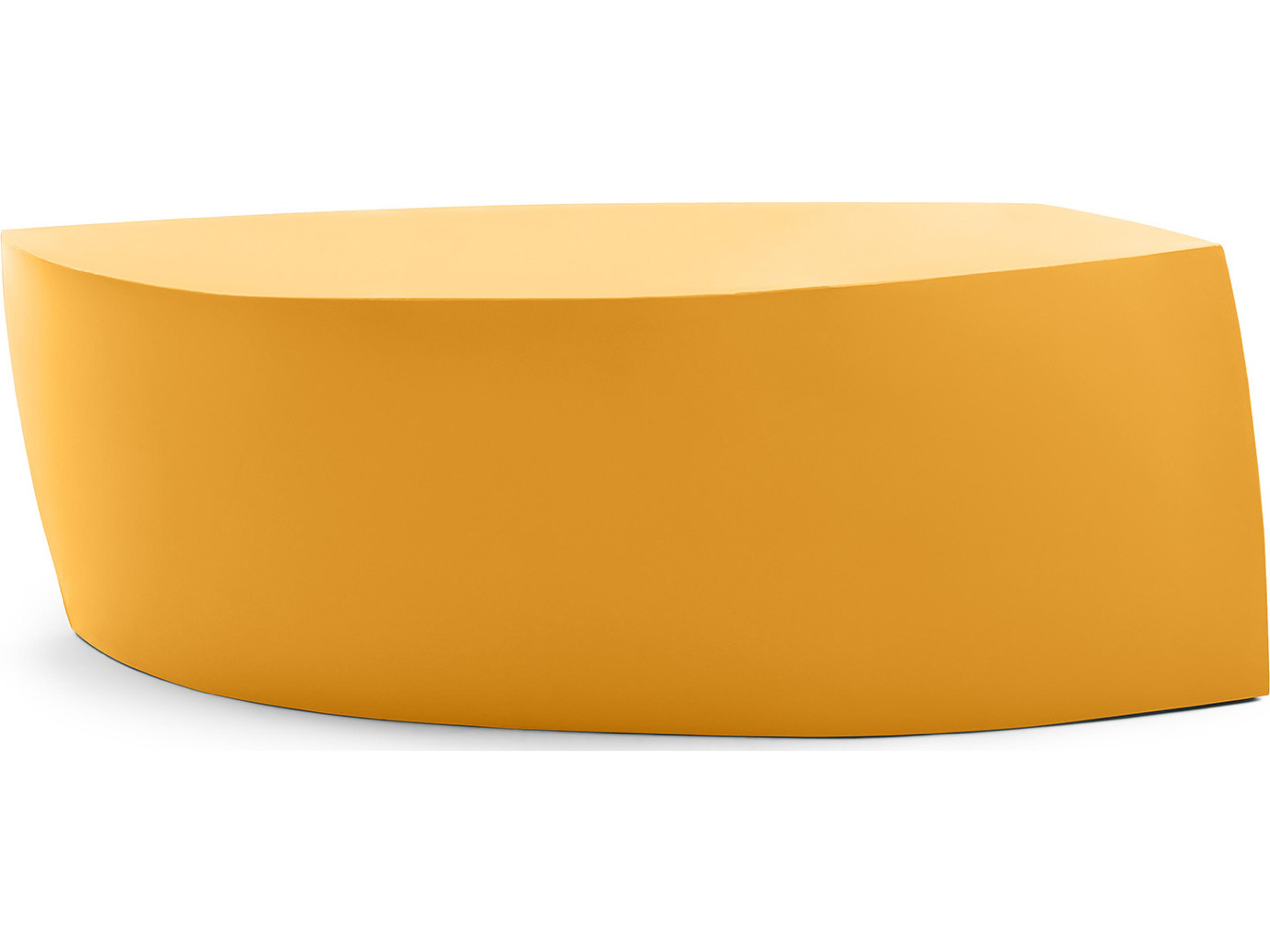 Heller Gehry Bench - Yellow