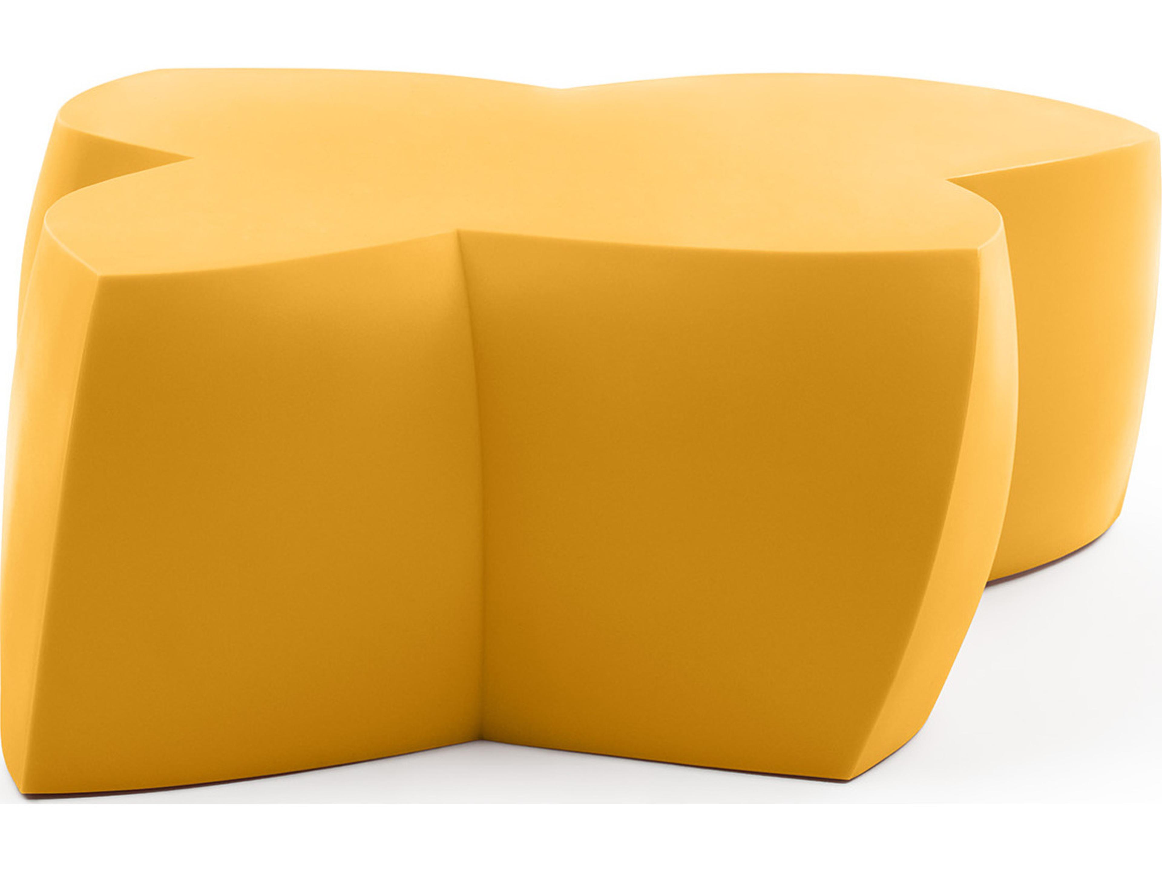Heller Gehry Coffee Table - Yellow