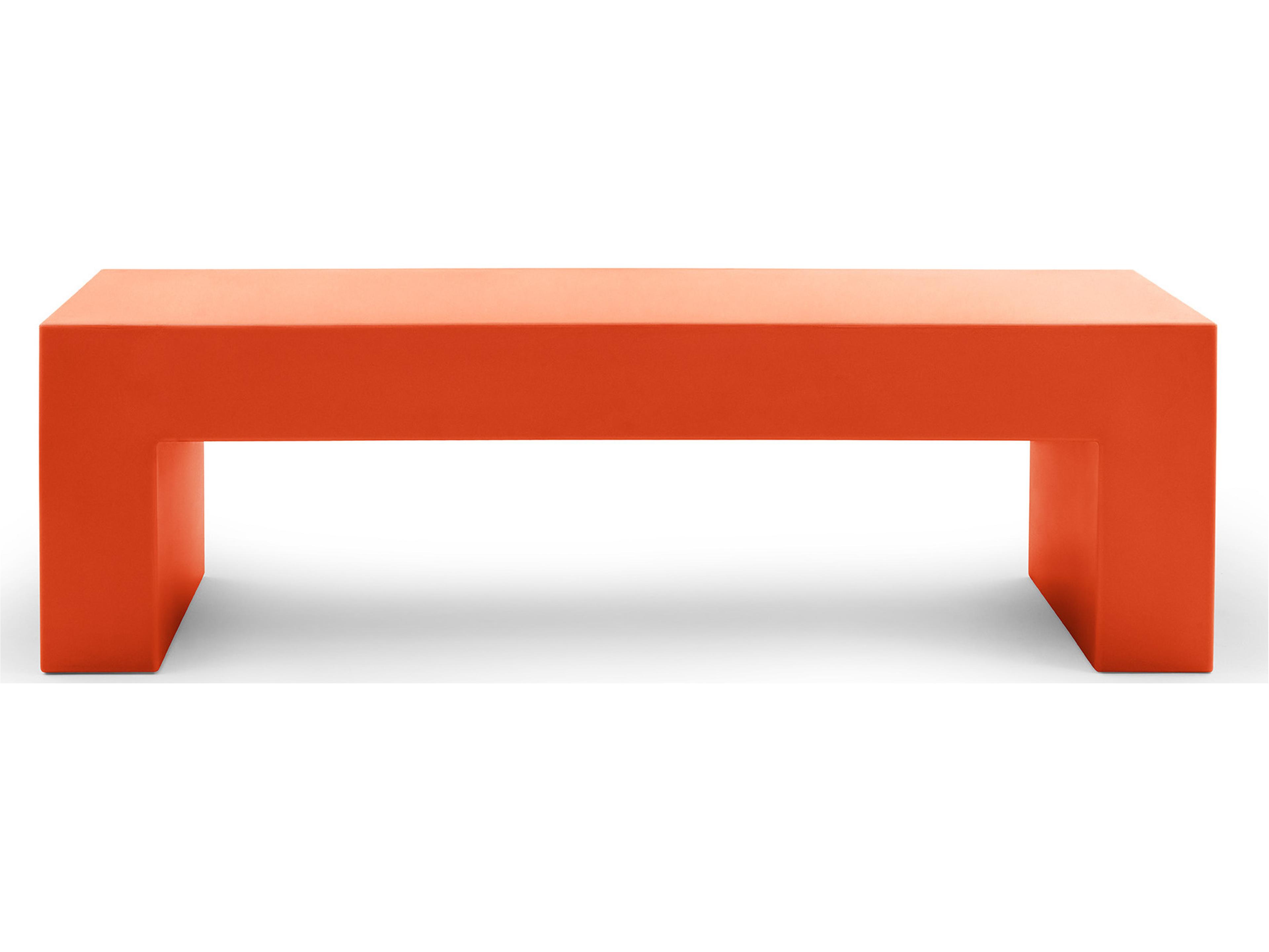 Heller Vignelli Medium Bench - Orange