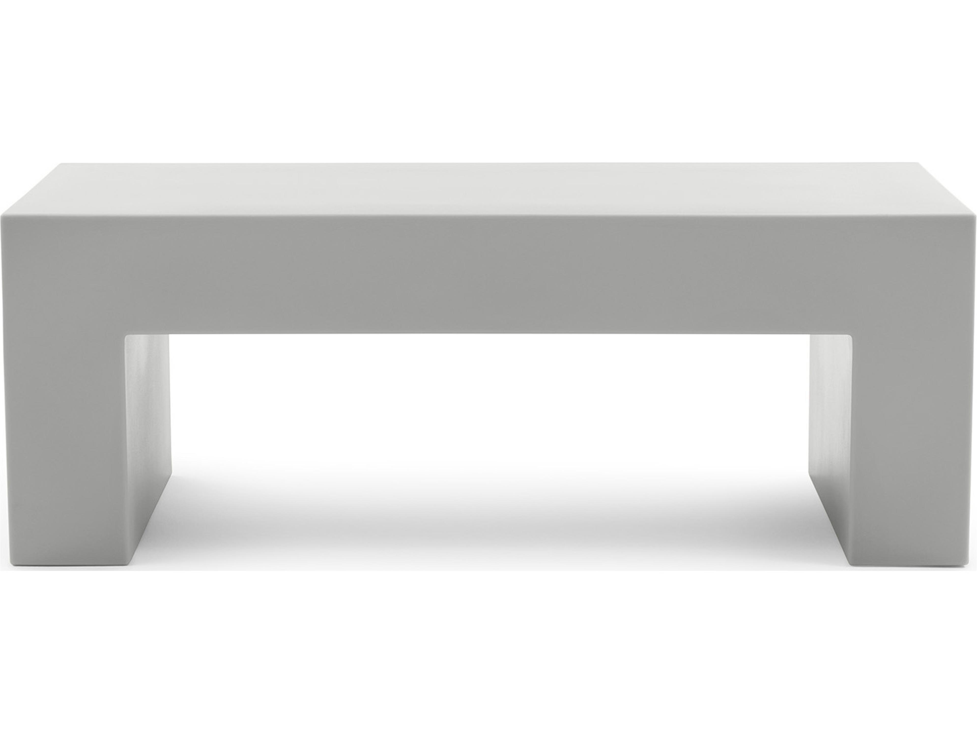 Vignelli Small Bench - Light Grey