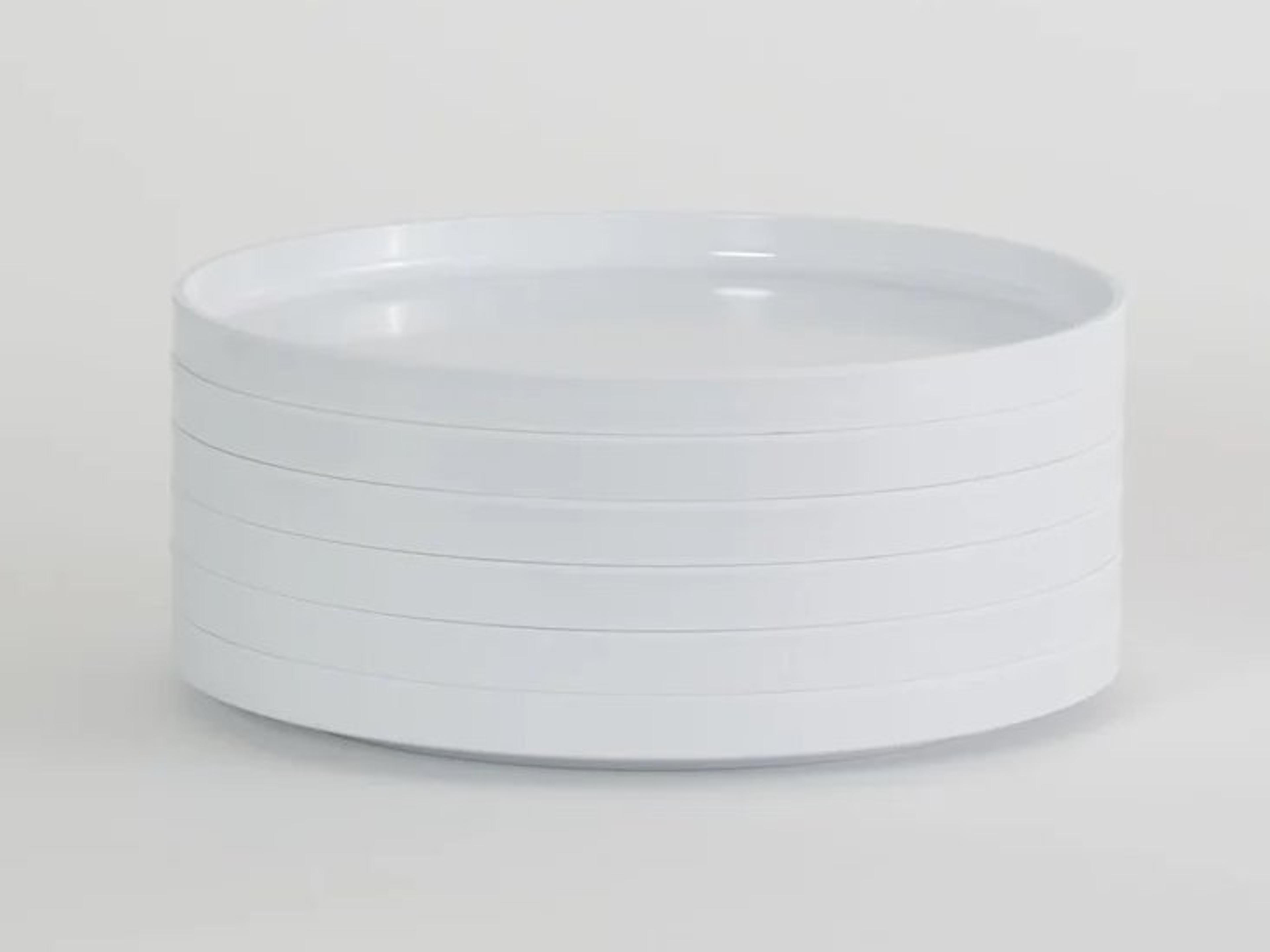 Heller Max White Dinnerware Kit 18 (6 dinner plates, 6 salad plates, 6 bowls)