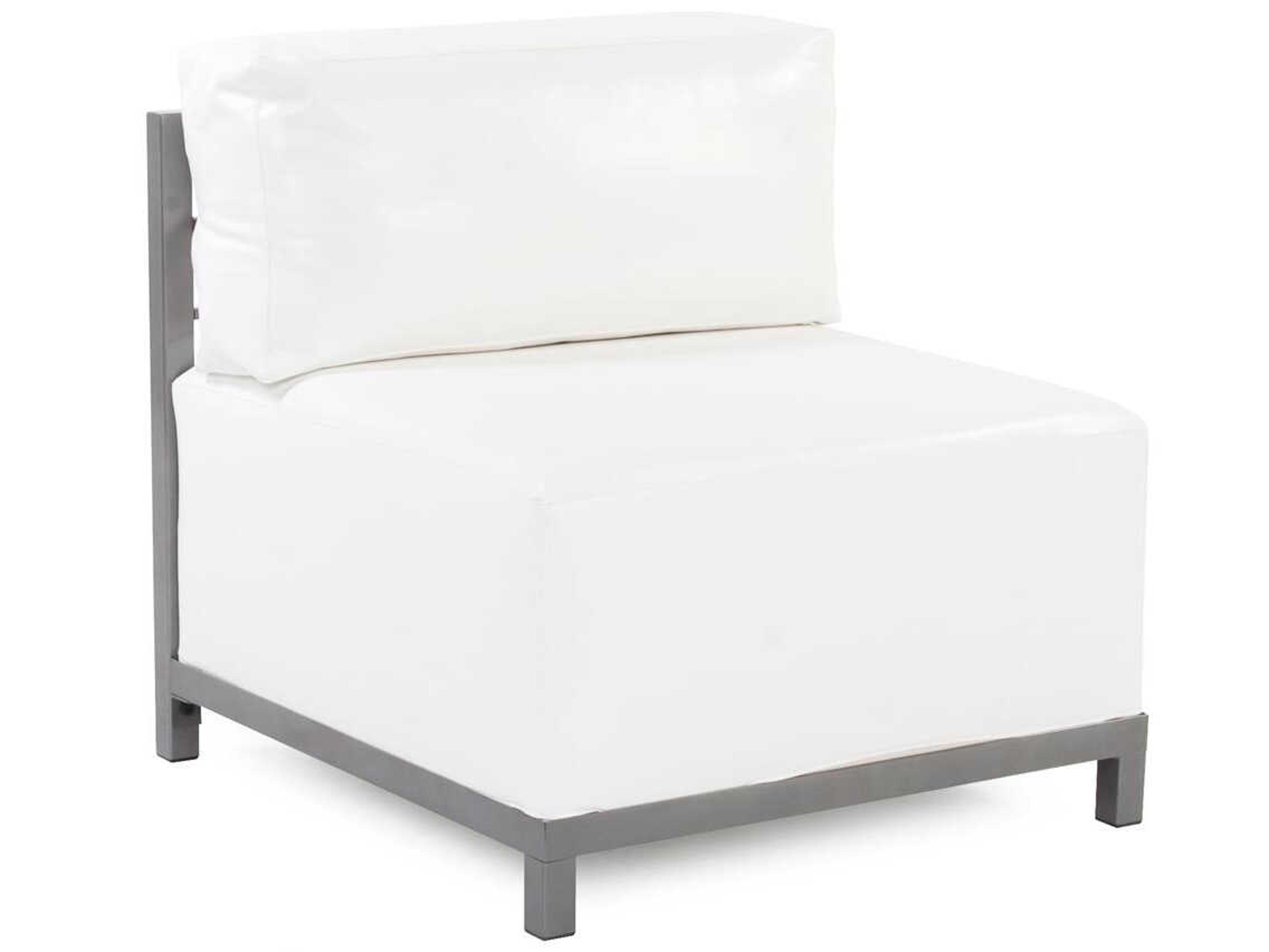 Axis Atlantis White Fabric Cushion Lounge Chair