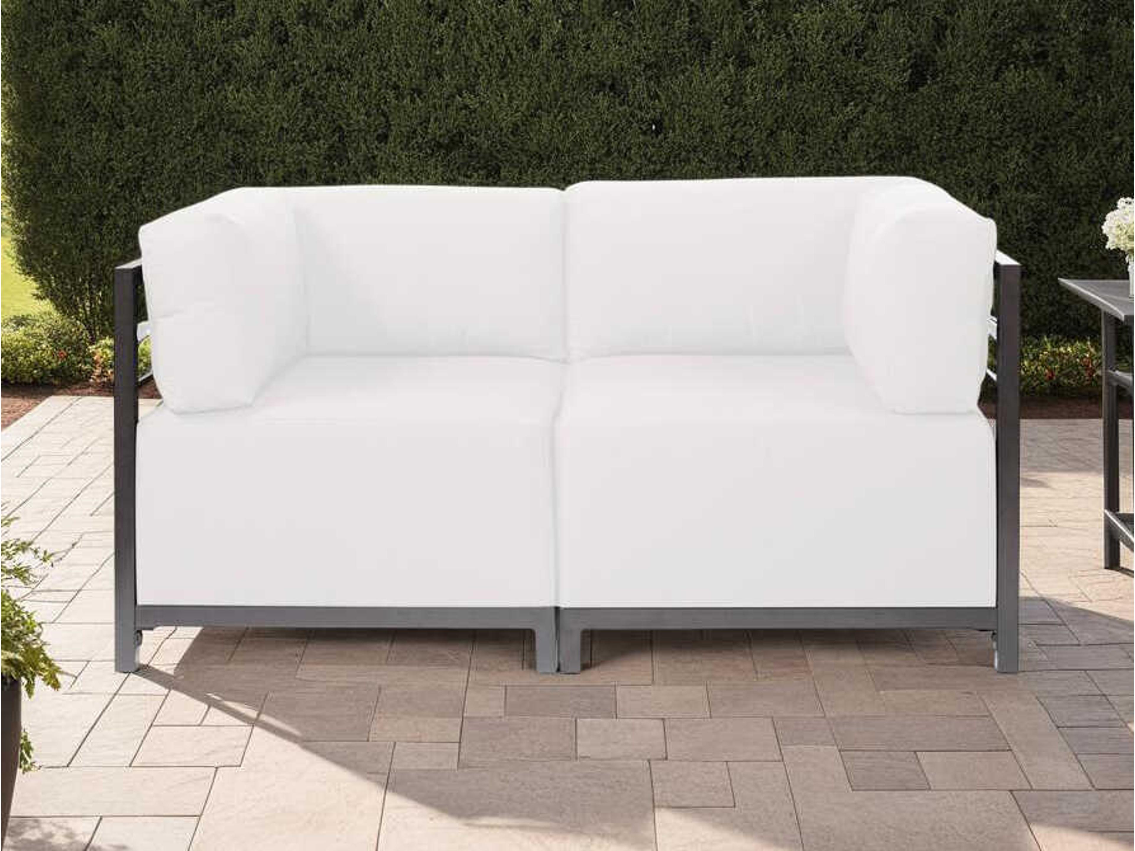 Axis Seascape Natural Fabric Cushion Loveseat