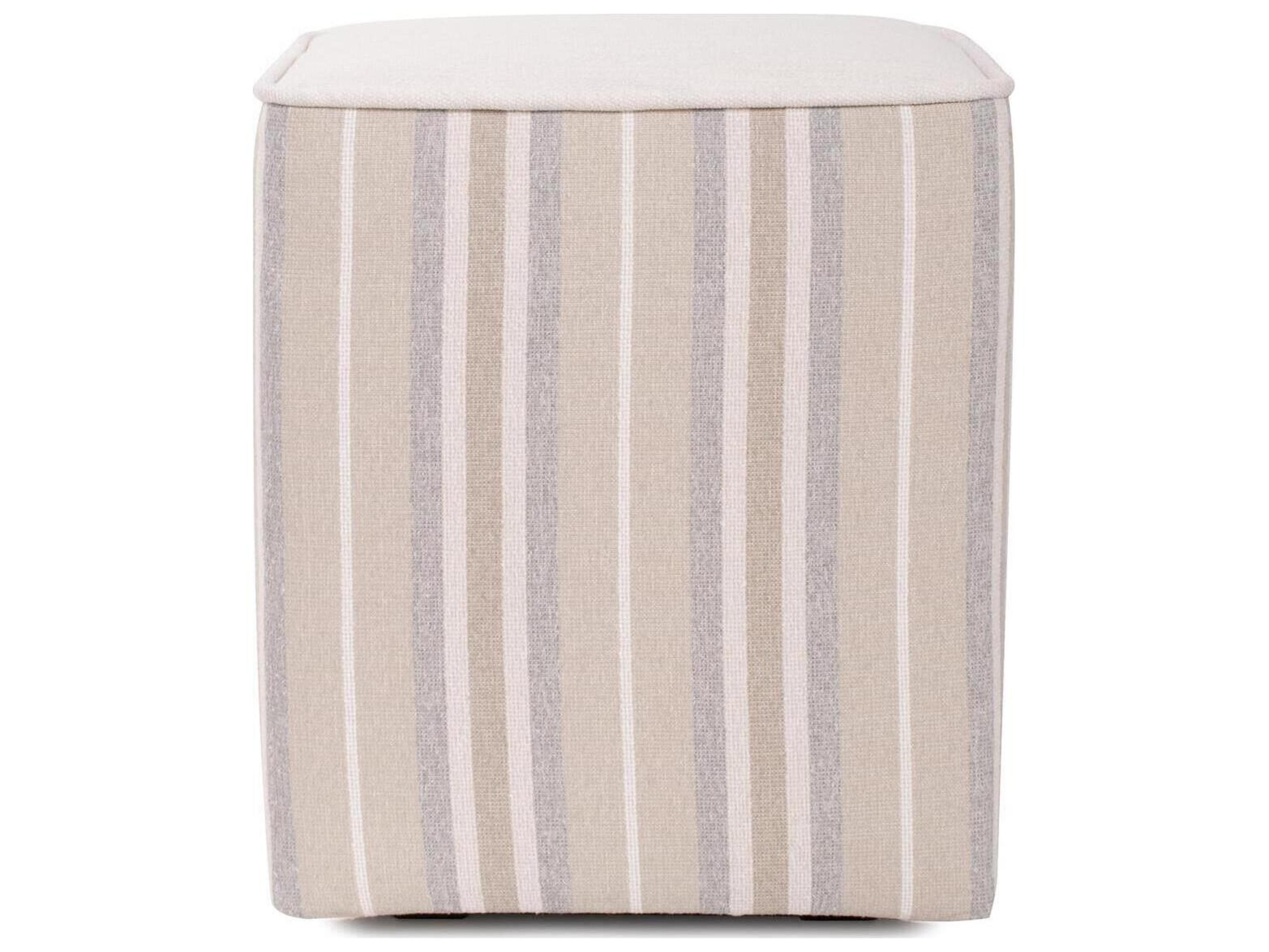 Howard Elliott Outdoor Universal Dune Sand Fabric Cushion Ottoman