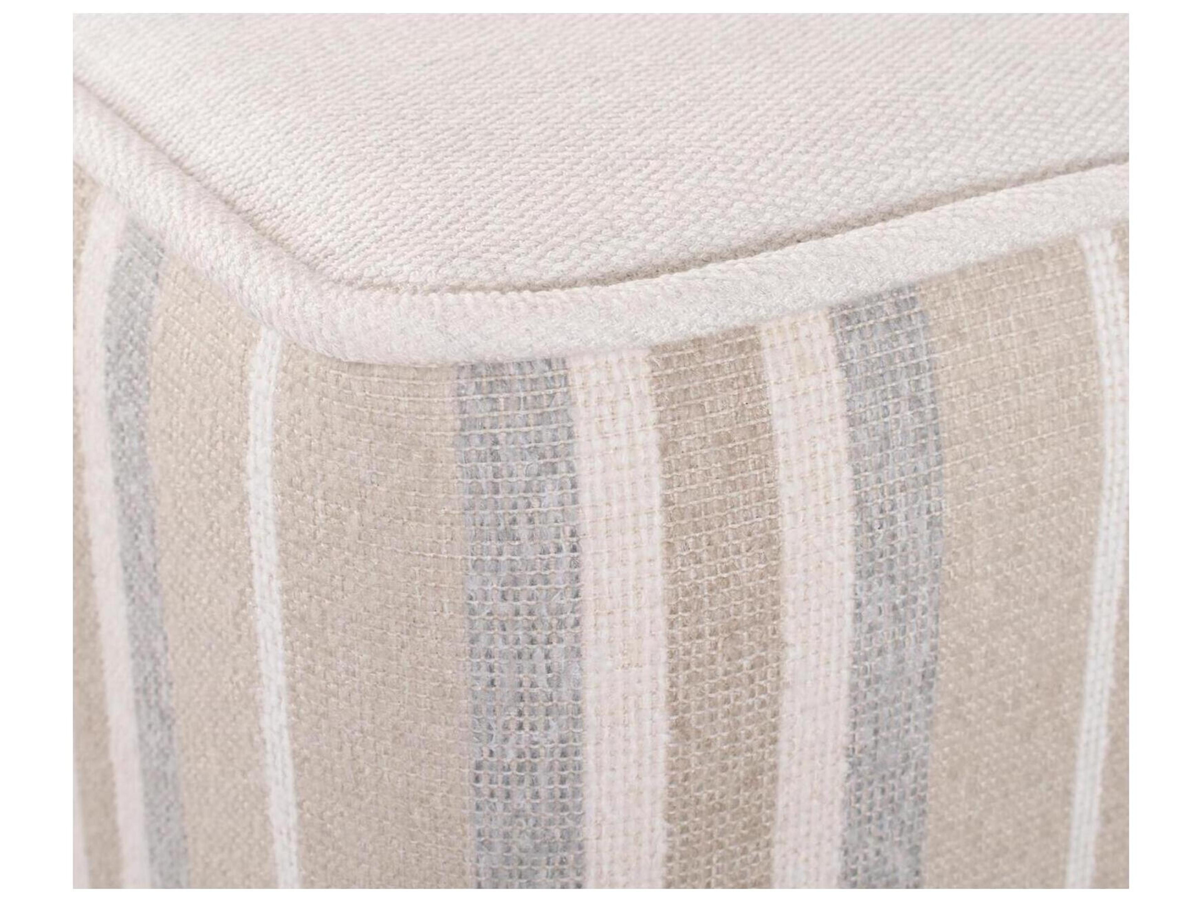 Howard Elliott Outdoor Universal Dune Sand Fabric Cushion Ottoman