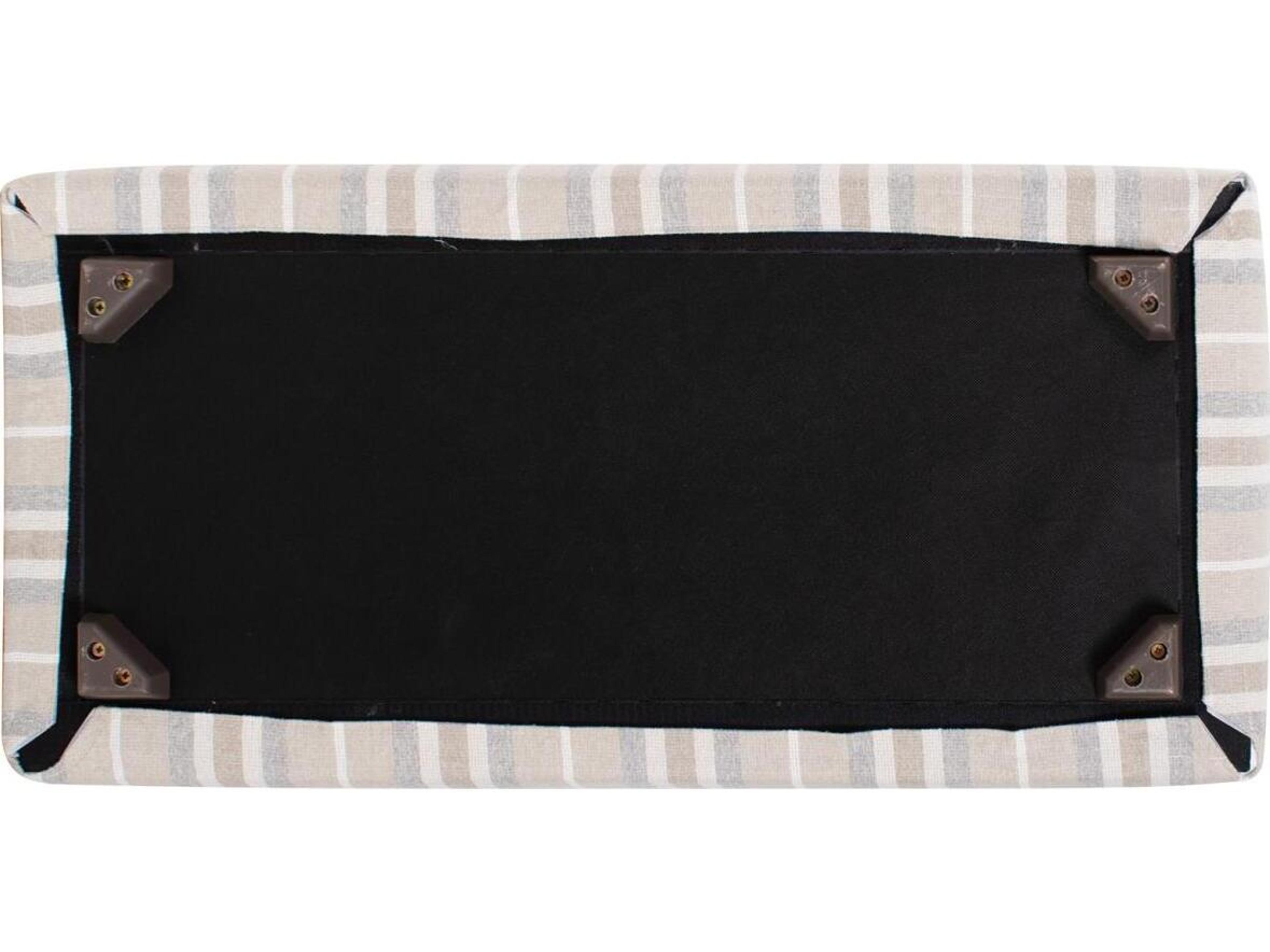 Howard Elliott Outdoor Universal Dune Sand Fabric Cushion Bench