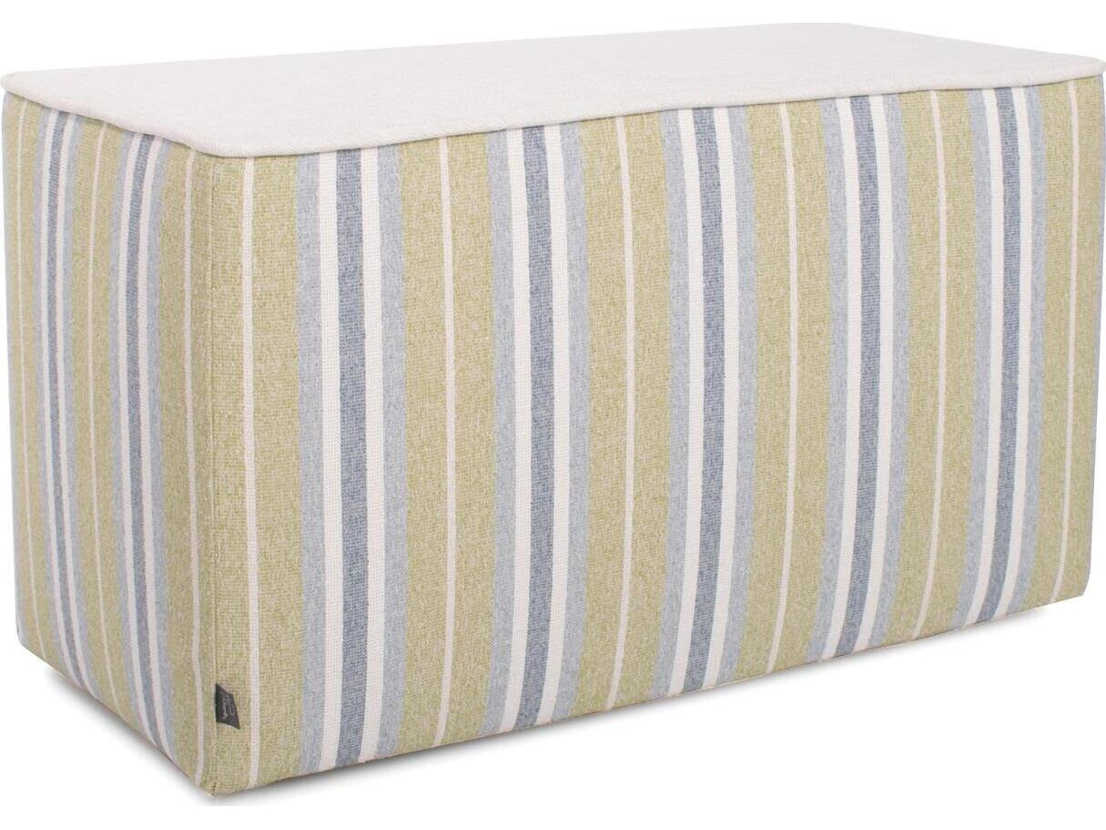 Universal Dune Moss Fabric Cushion Bench