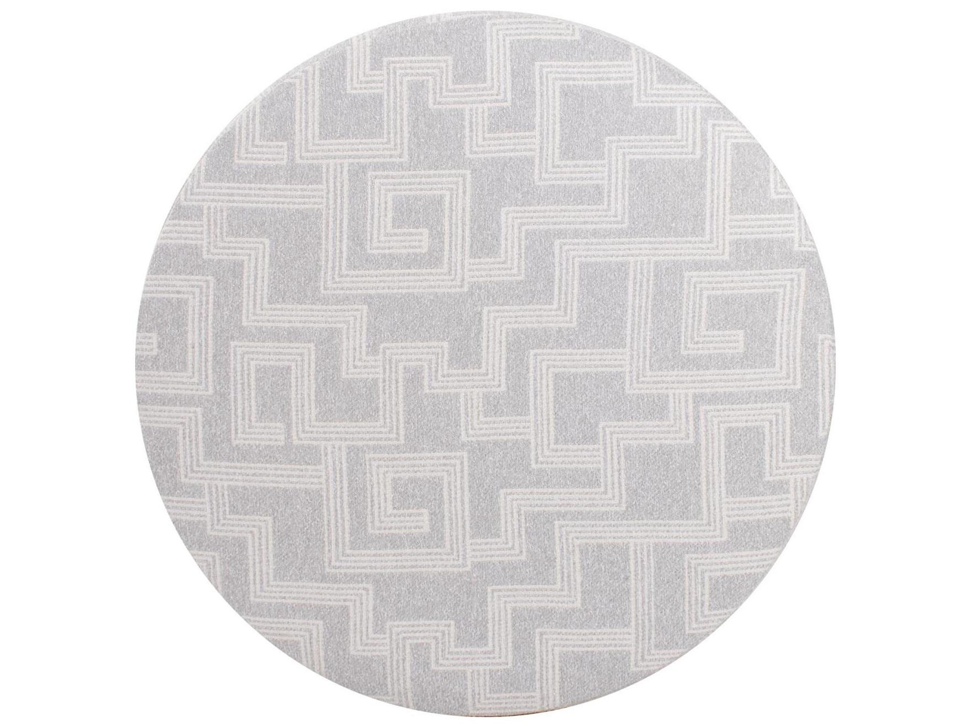 Howard Elliott Outdoor Universal Syros Fog Fabric Cushion Ottoman