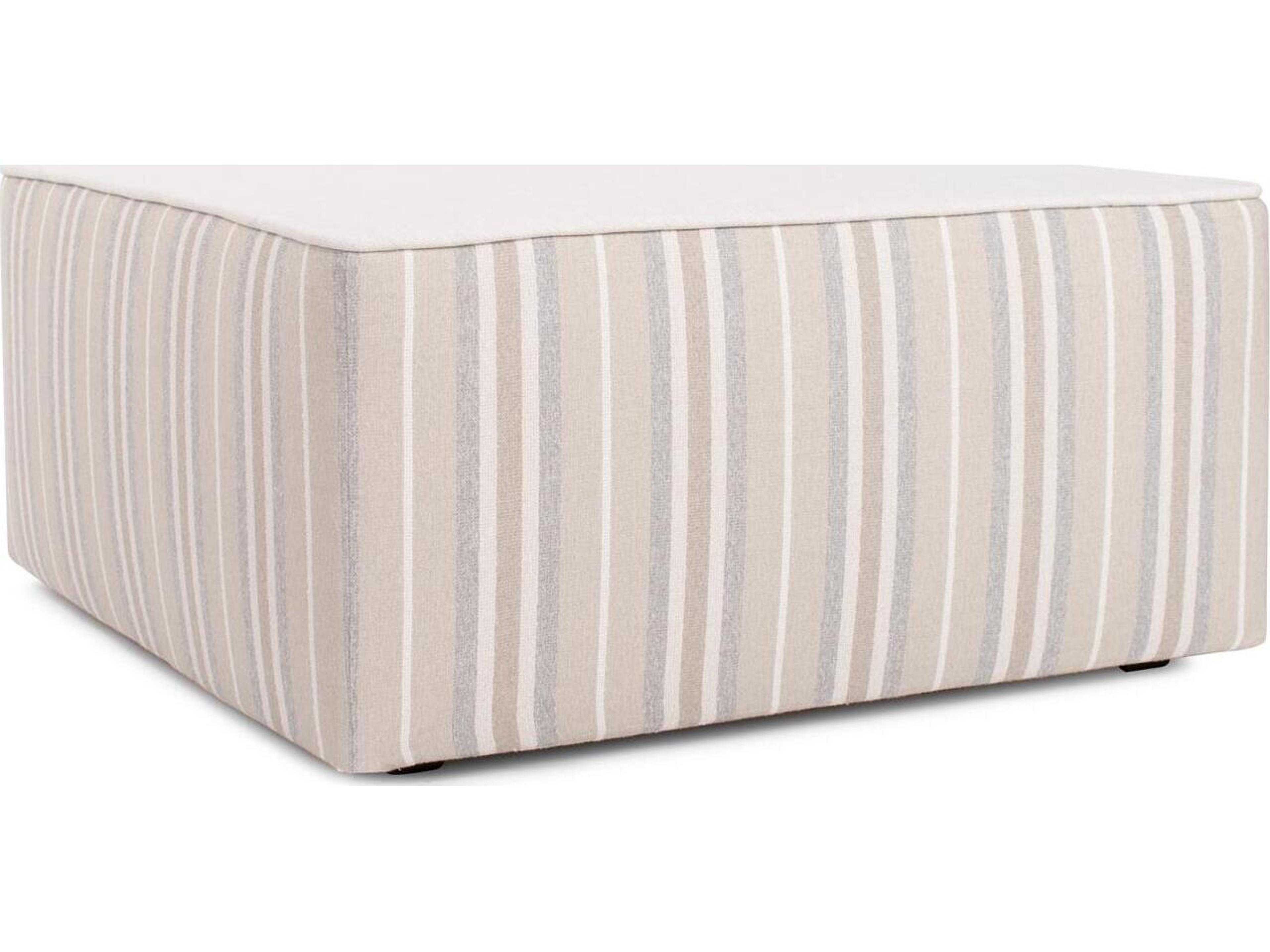 Howard Elliott Outdoor Universal Dune Sand Fabric Cushion Ottoman
