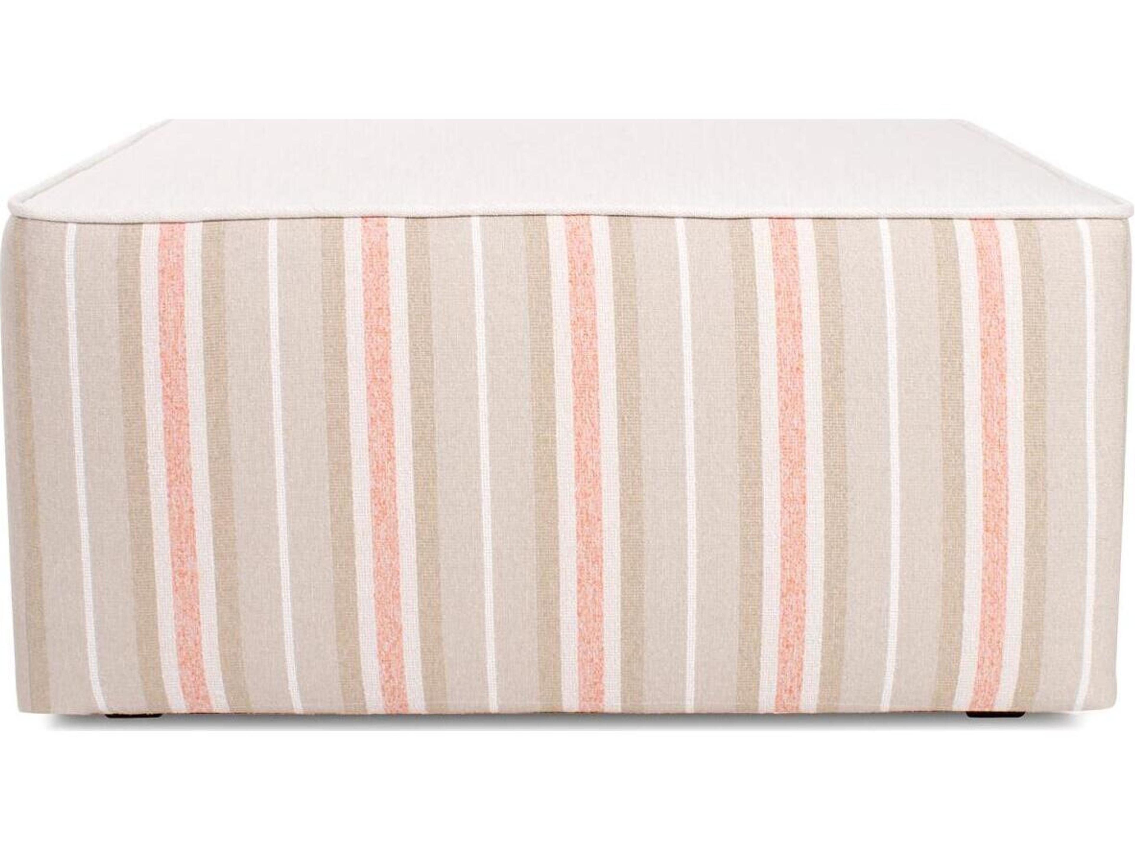 Universal Dune Terra Fabric Cushion Ottoman