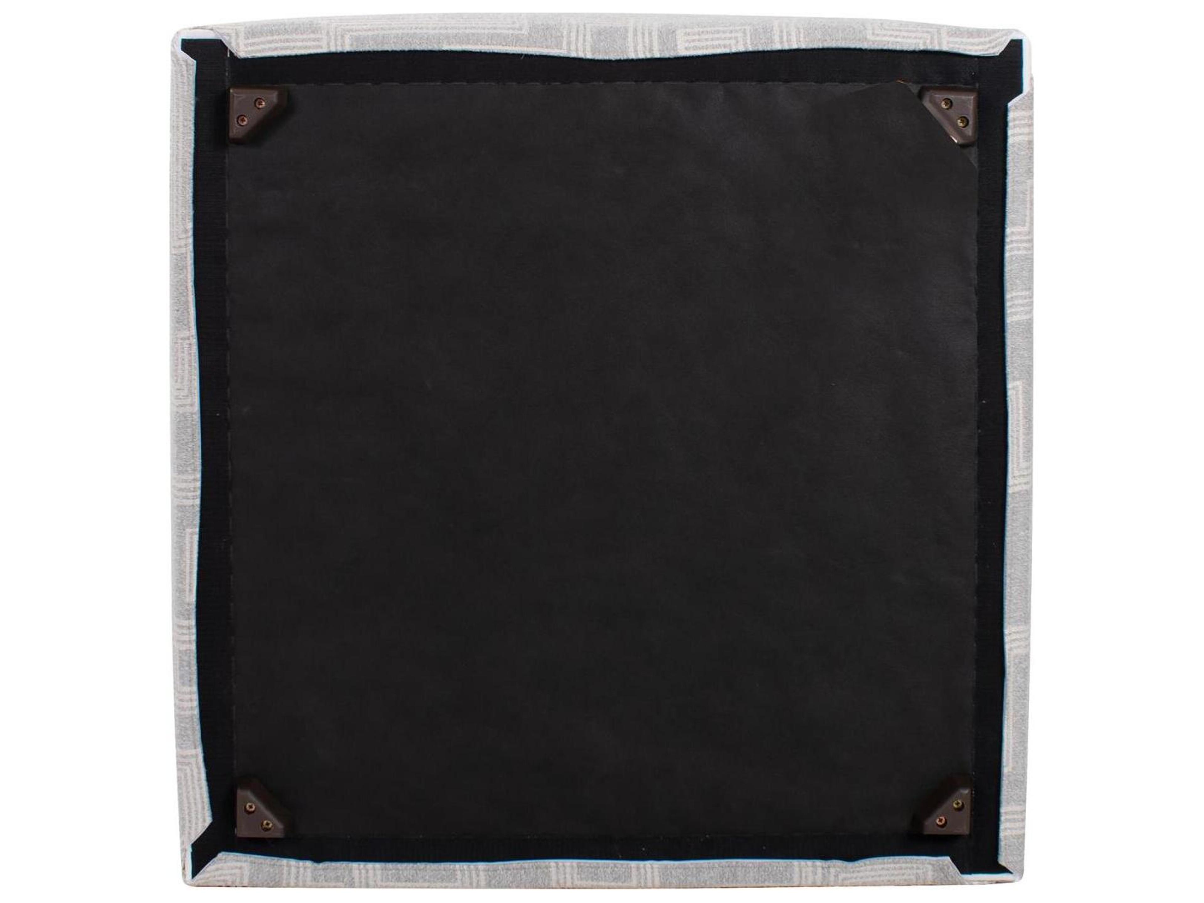 Howard Elliott Outdoor Universal Syros Fog Fabric Cushion Ottoman