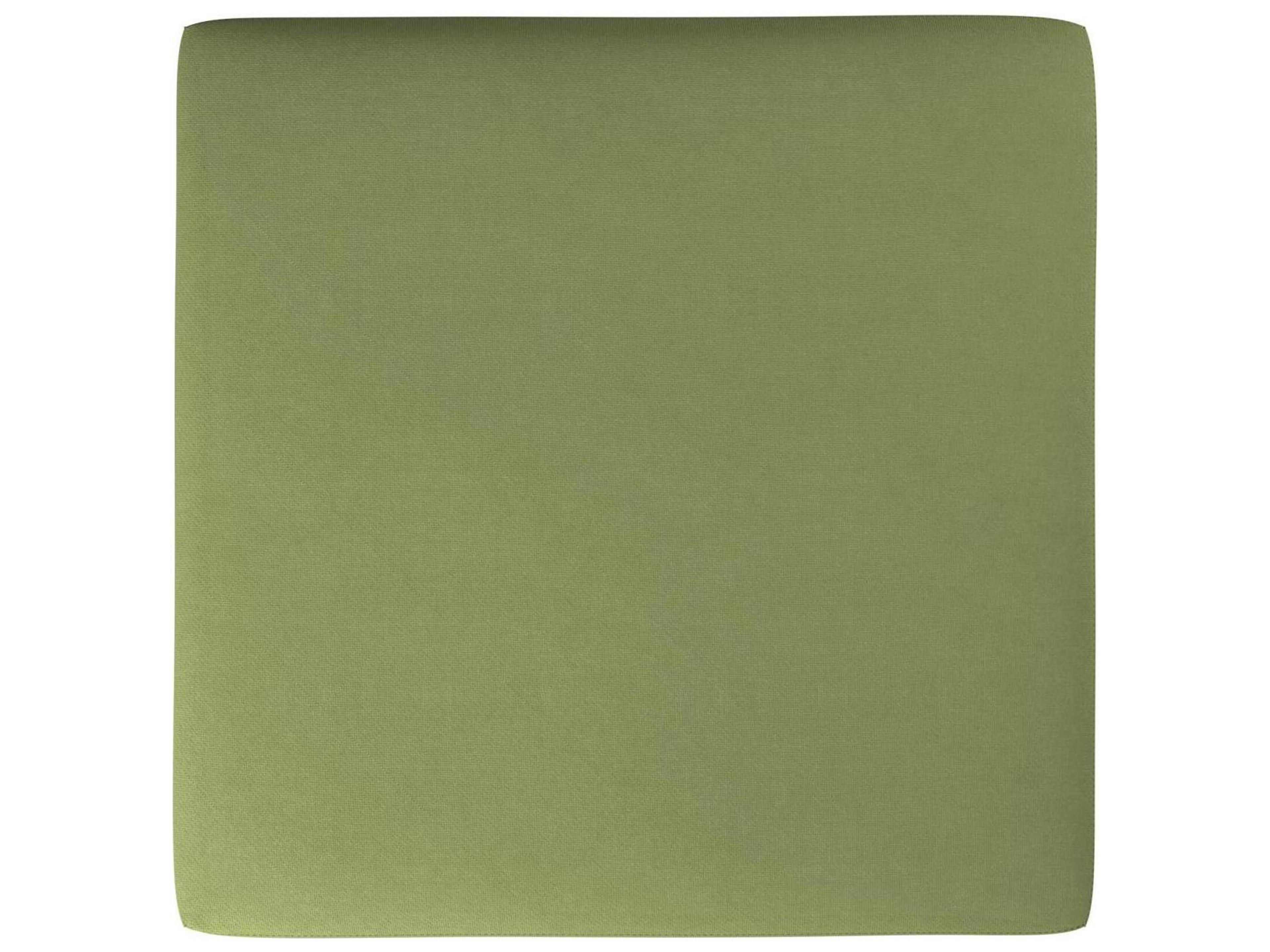 Howard Elliott Outdoor Universal Seascape Moss Fabric Cushion Ottoman