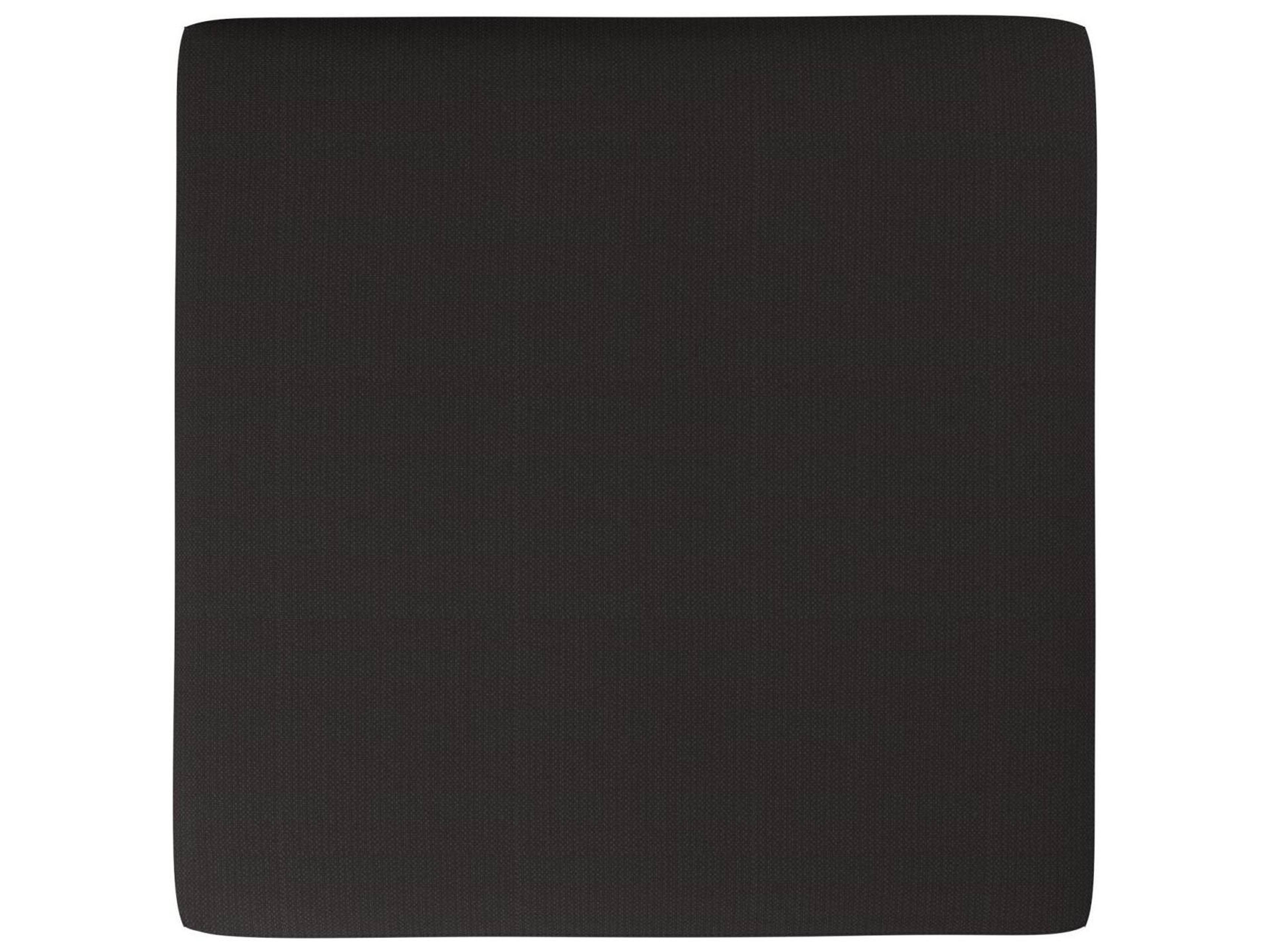 Howard Elliott Outdoor Universal Seascape Charcoal Fabric Cushion Ottoman