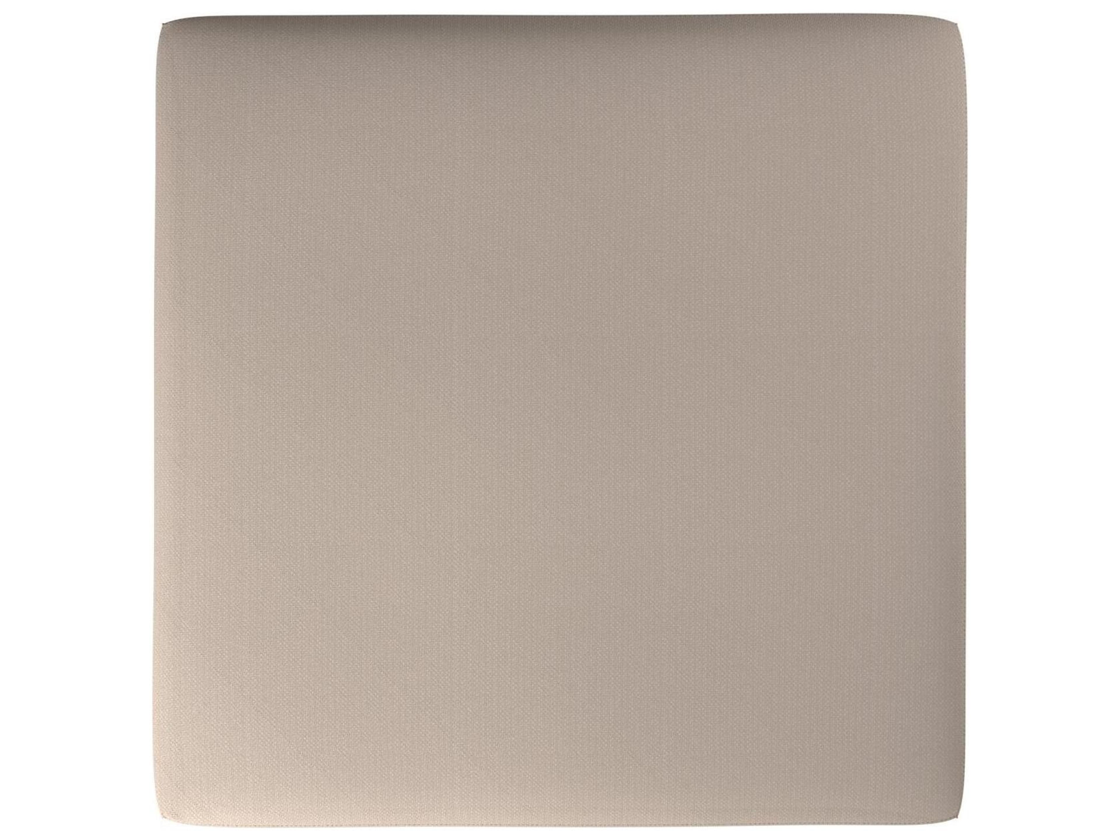 Howard Elliott Outdoor Universal Seascape Sand Fabric Cushion Ottoman