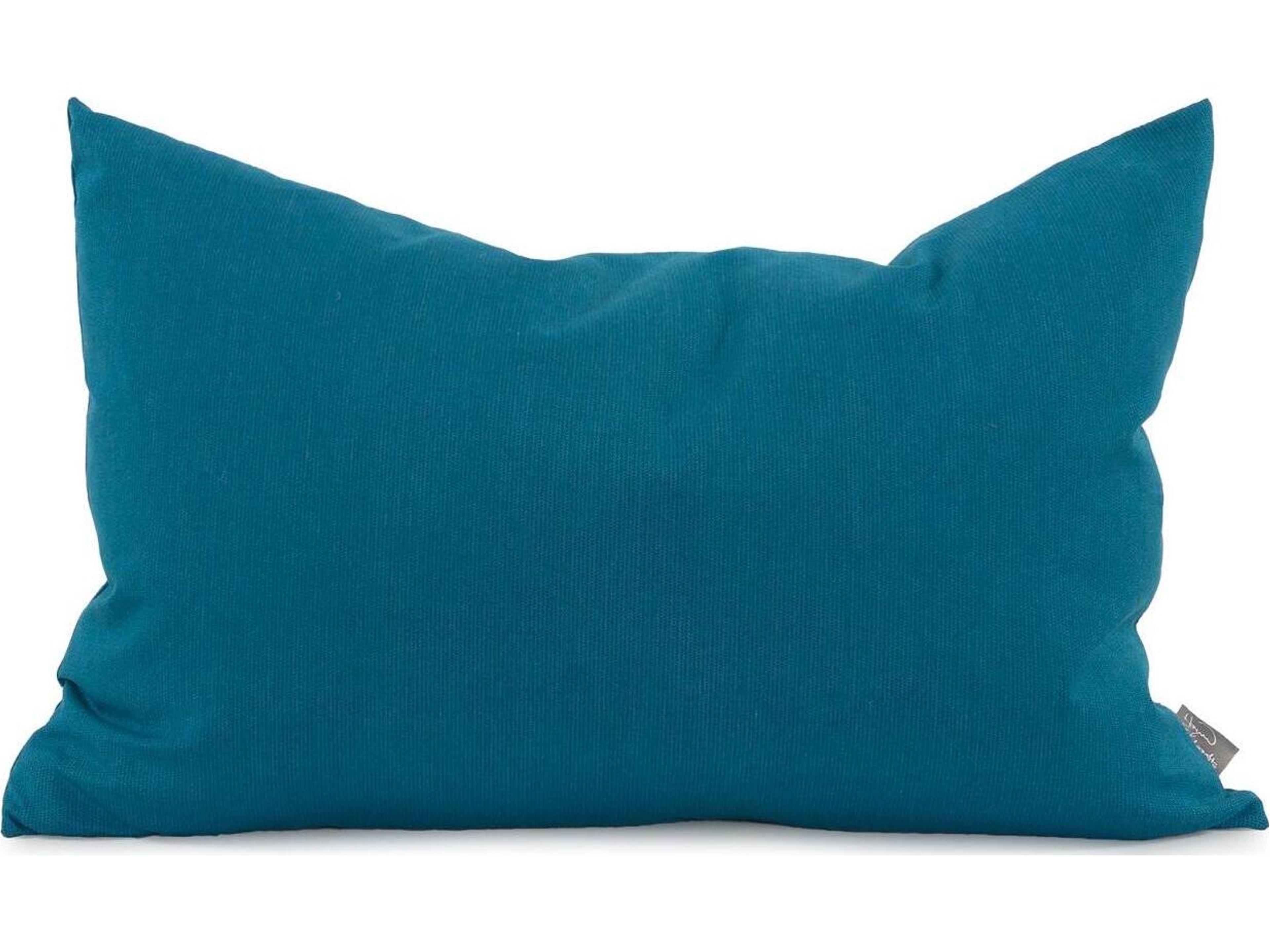 Howard Elliott Outdoor Seascape Turquoise Pillow