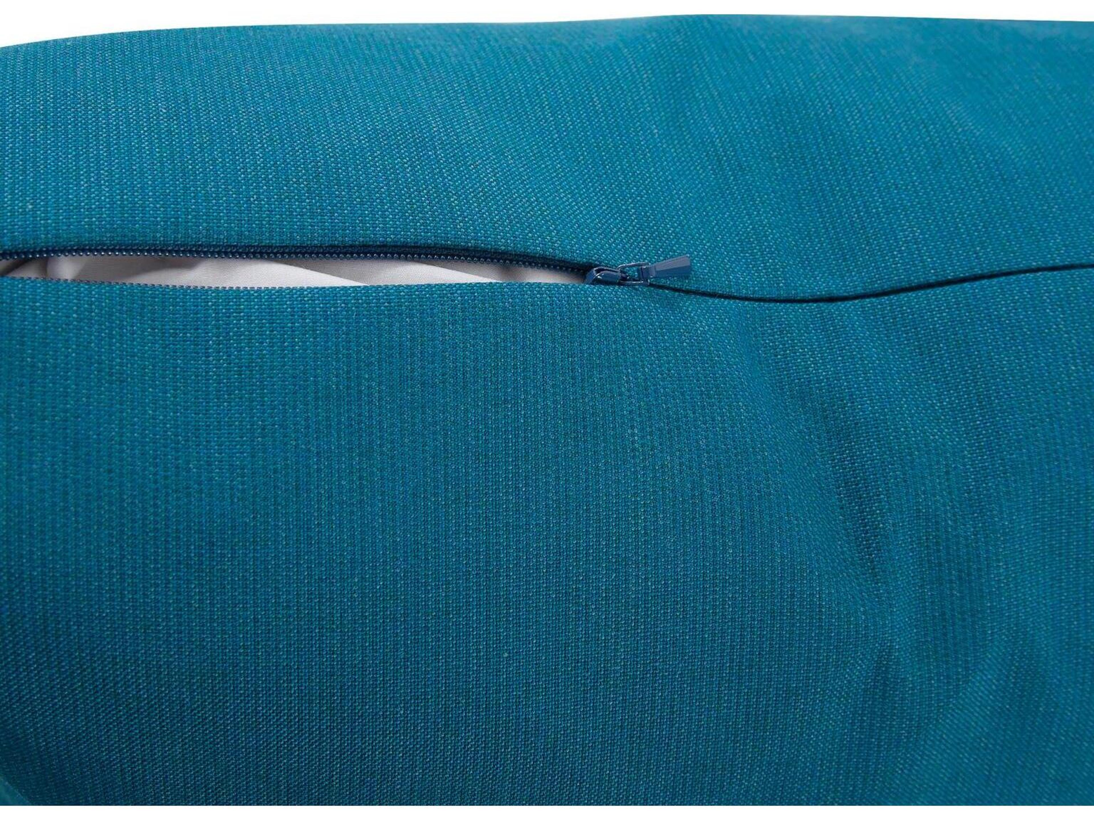 Howard Elliott Outdoor Seascape Turquoise Pillow