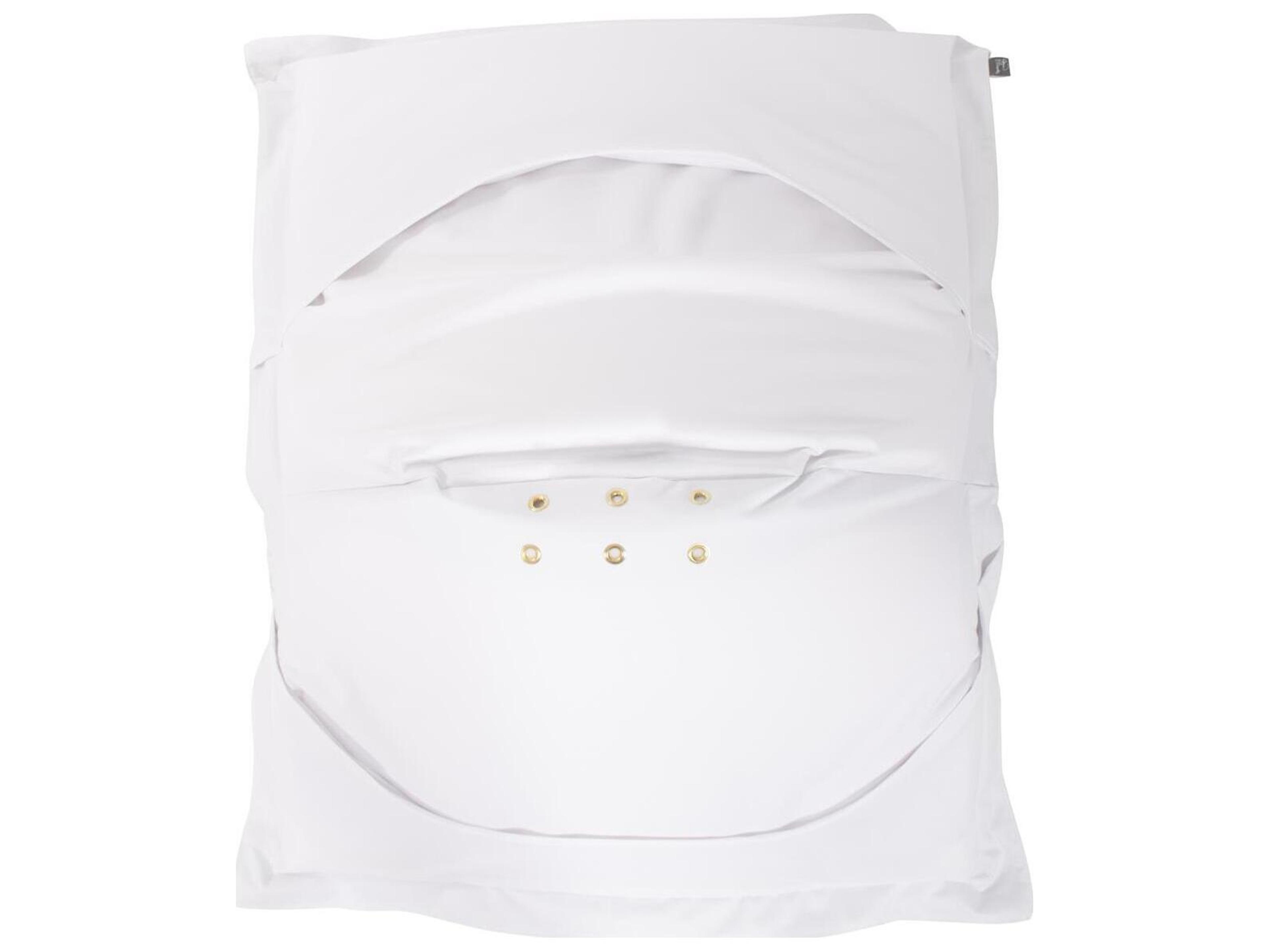 Howard Elliott Outdoor Puff Syros Natural Chair Seat & Back Cover and Cushion