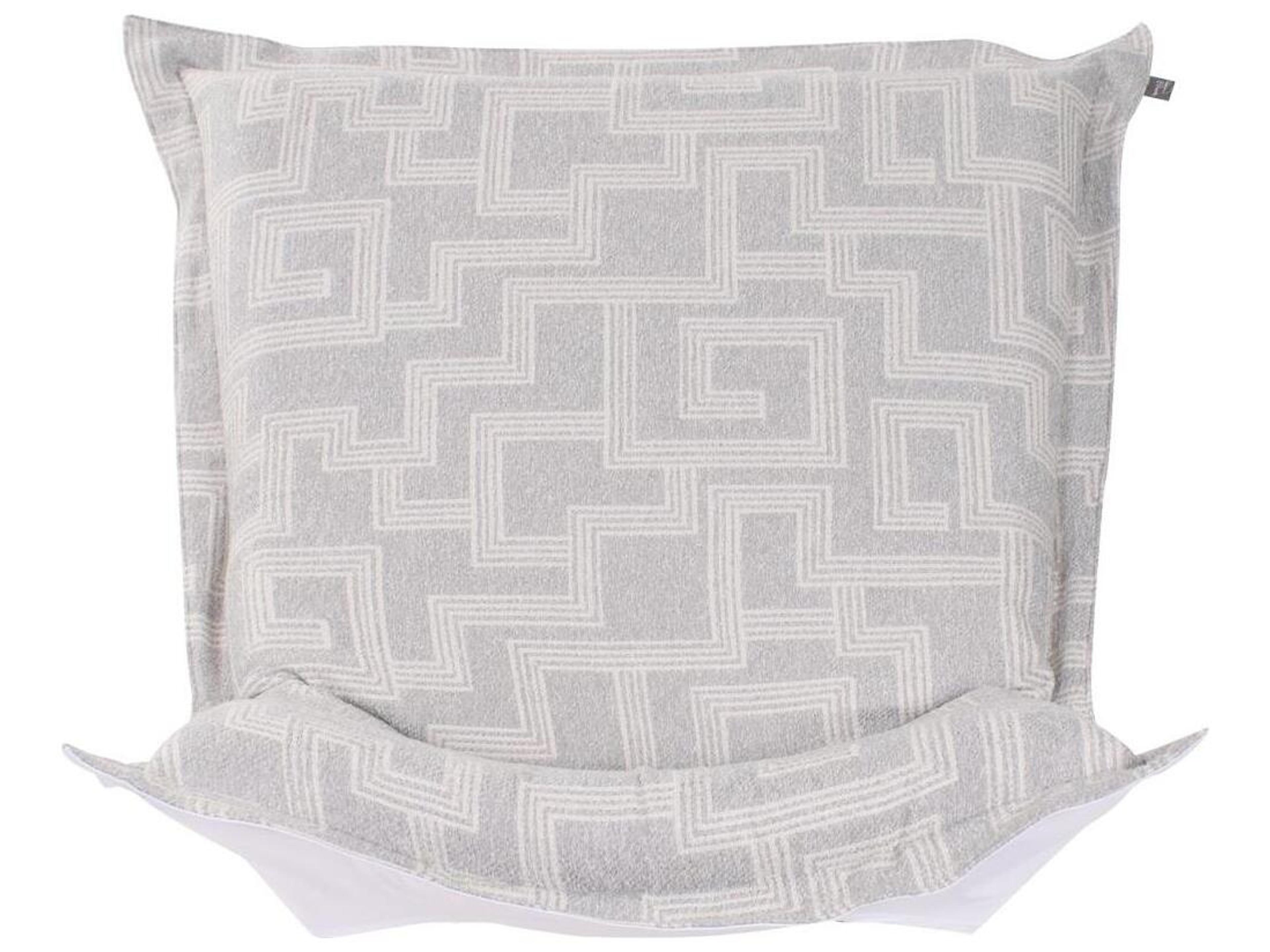 Howard Elliott Outdoor Puff Syros Fog Chair Seat & Back Cover and Cushion