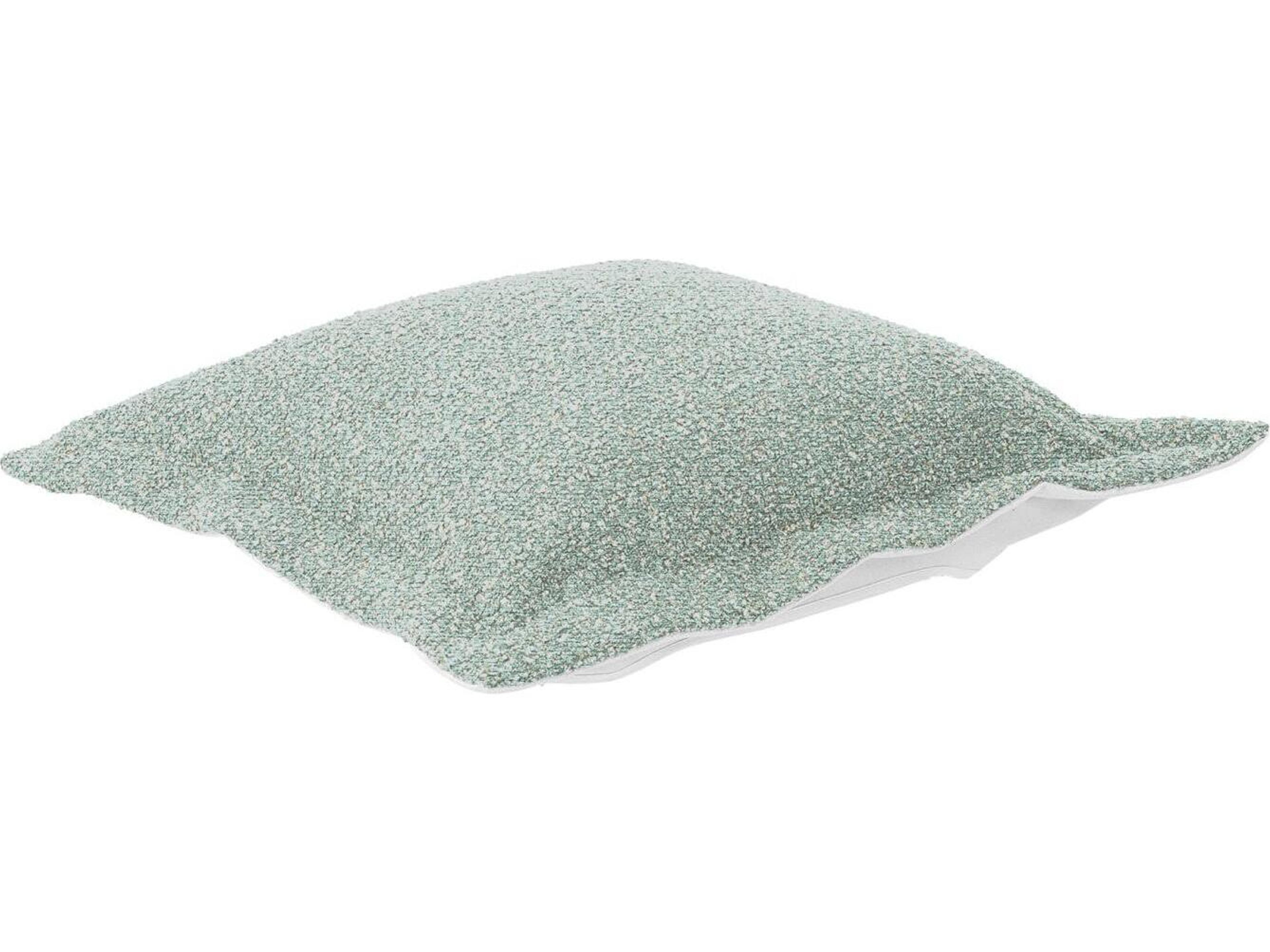 Puff Scroll Alicante Breeze Ottoman Cover and Cushion