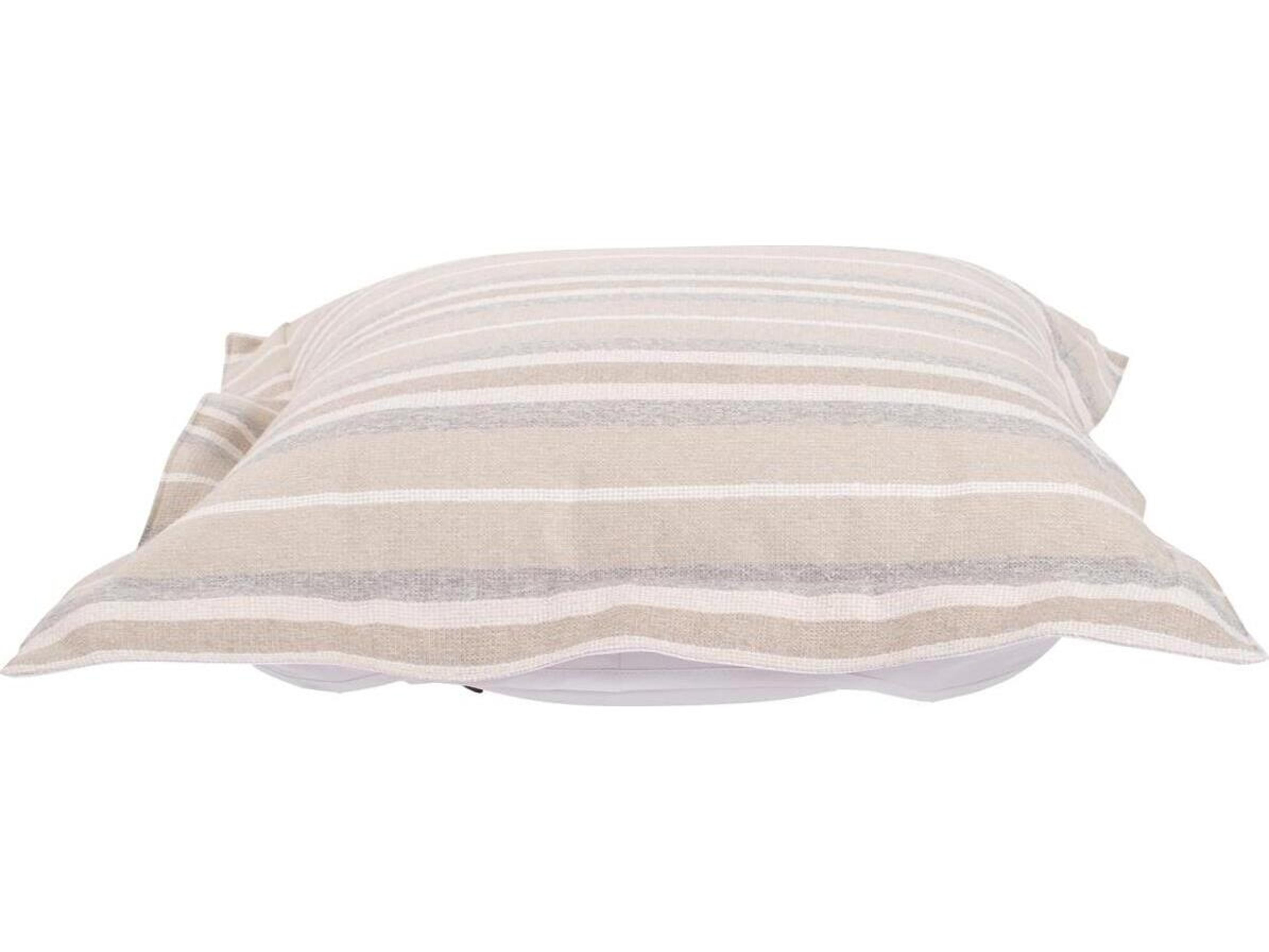 Howard Elliott Outdoor Puff Dune Sand Ottoman Cover and Cushion