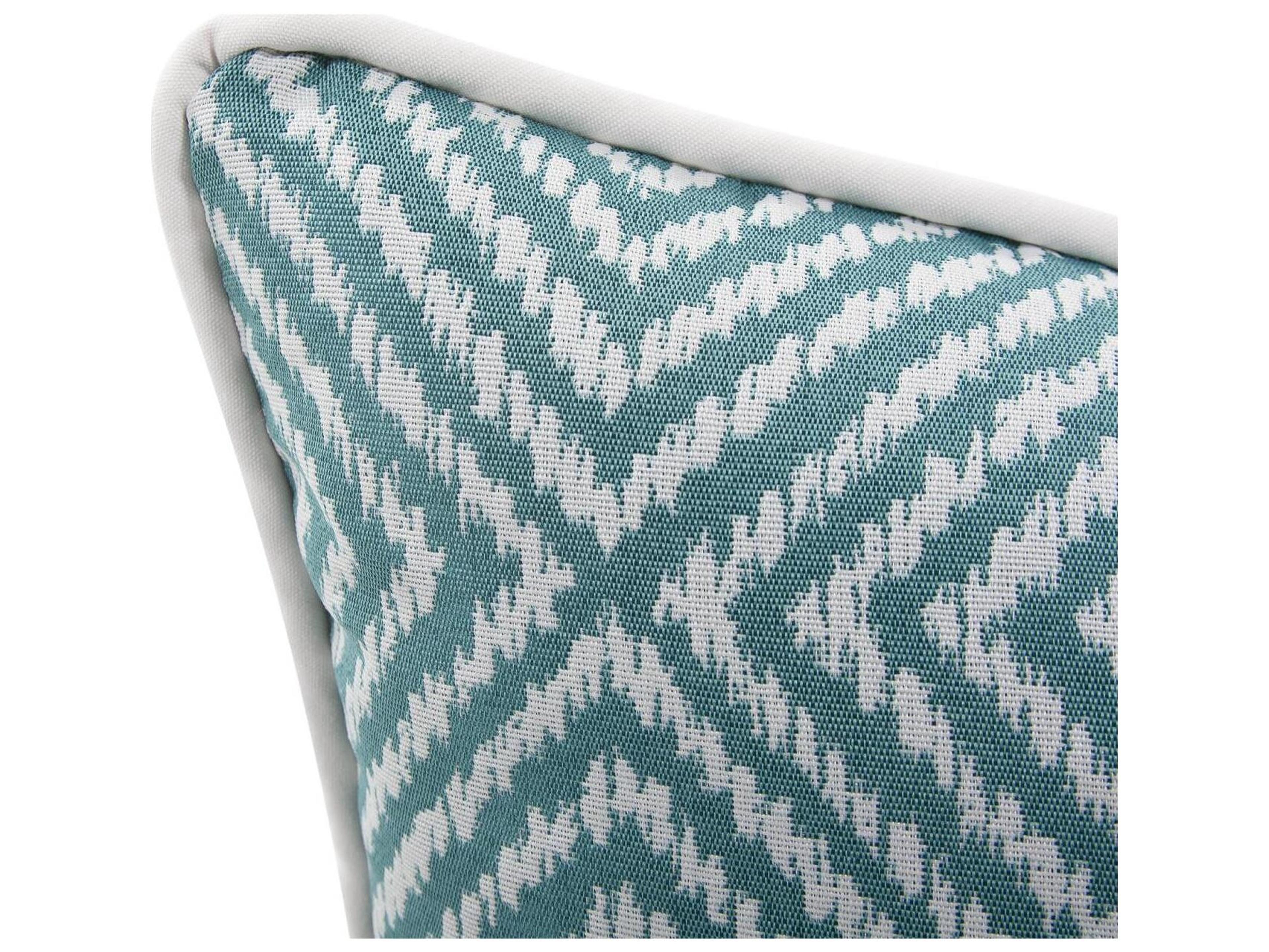 Howard Elliott Outdoor Helm Teal Pillow