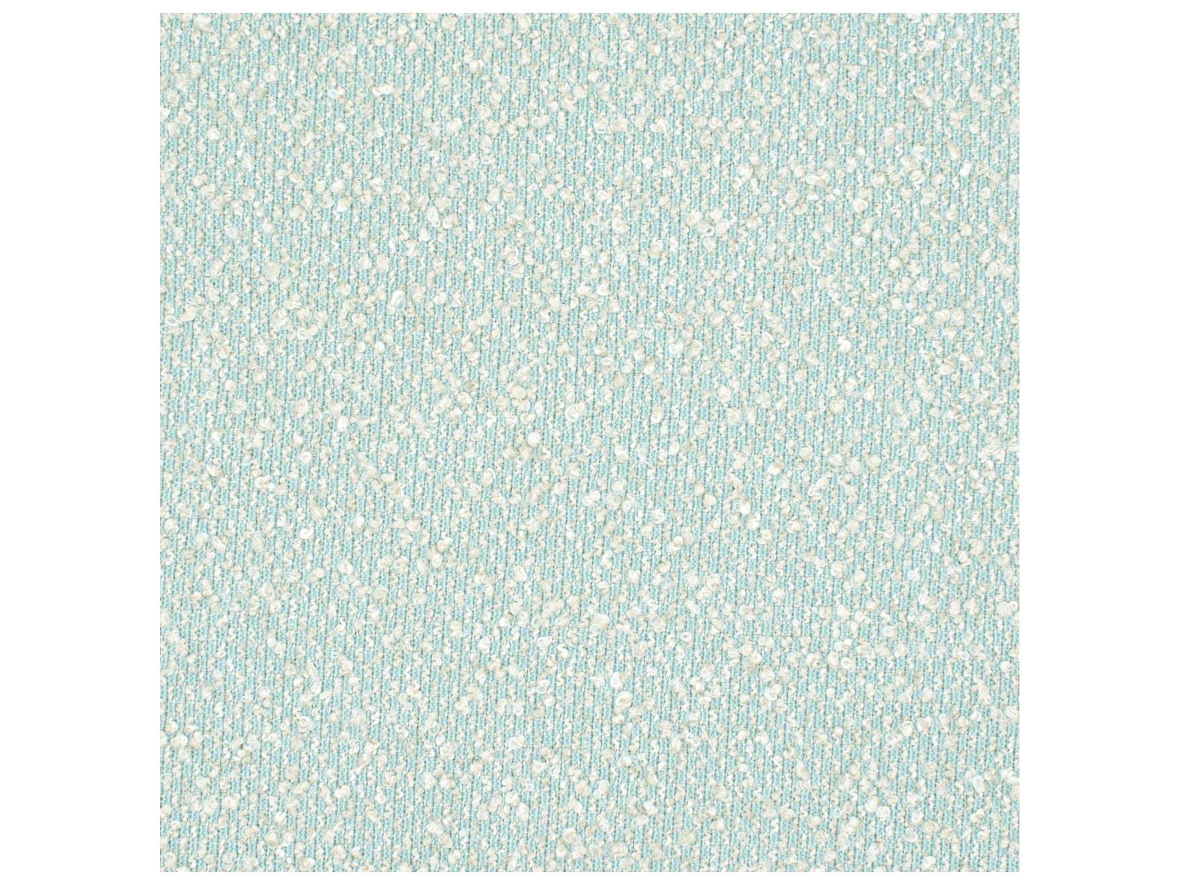 Howard Elliott Outdoor Puff Scroll Alicante Breeze Fabric Cushion Ottoman