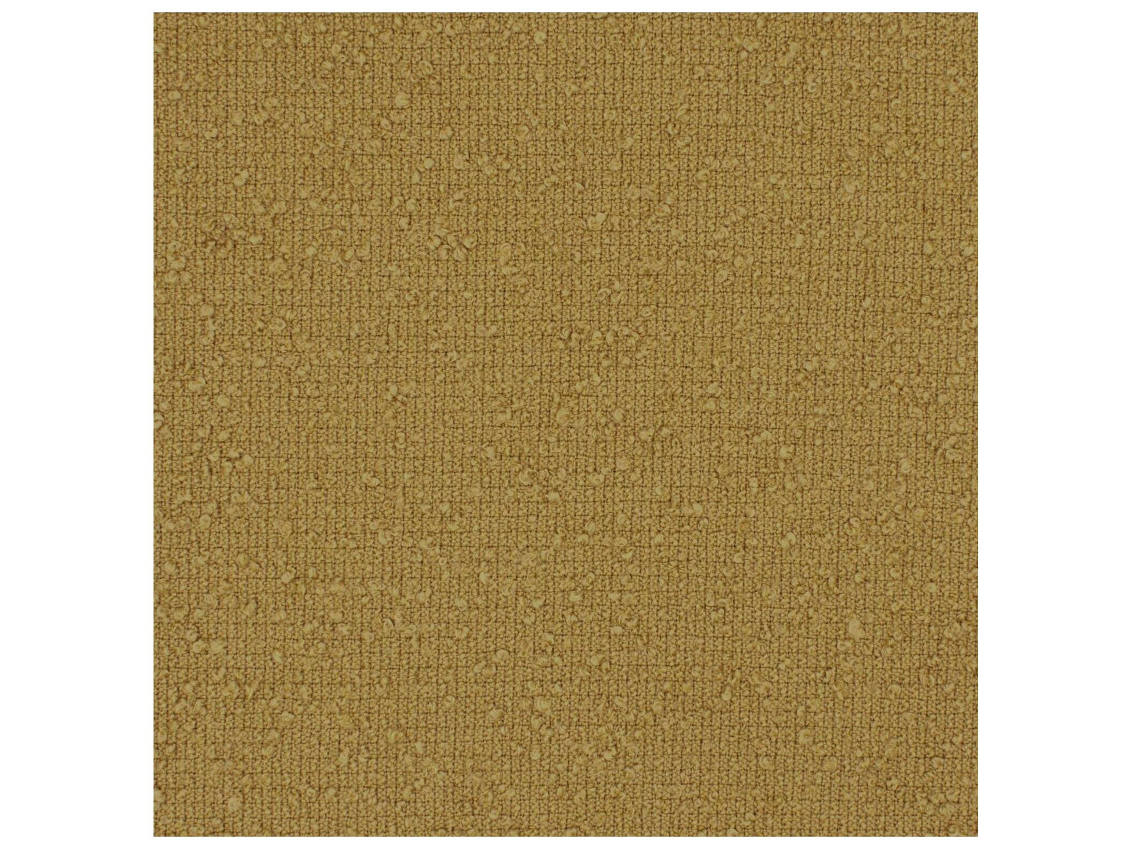 Howard Elliott Outdoor Puff Scroll Alicante Gold Fabric Cushion Ottoman