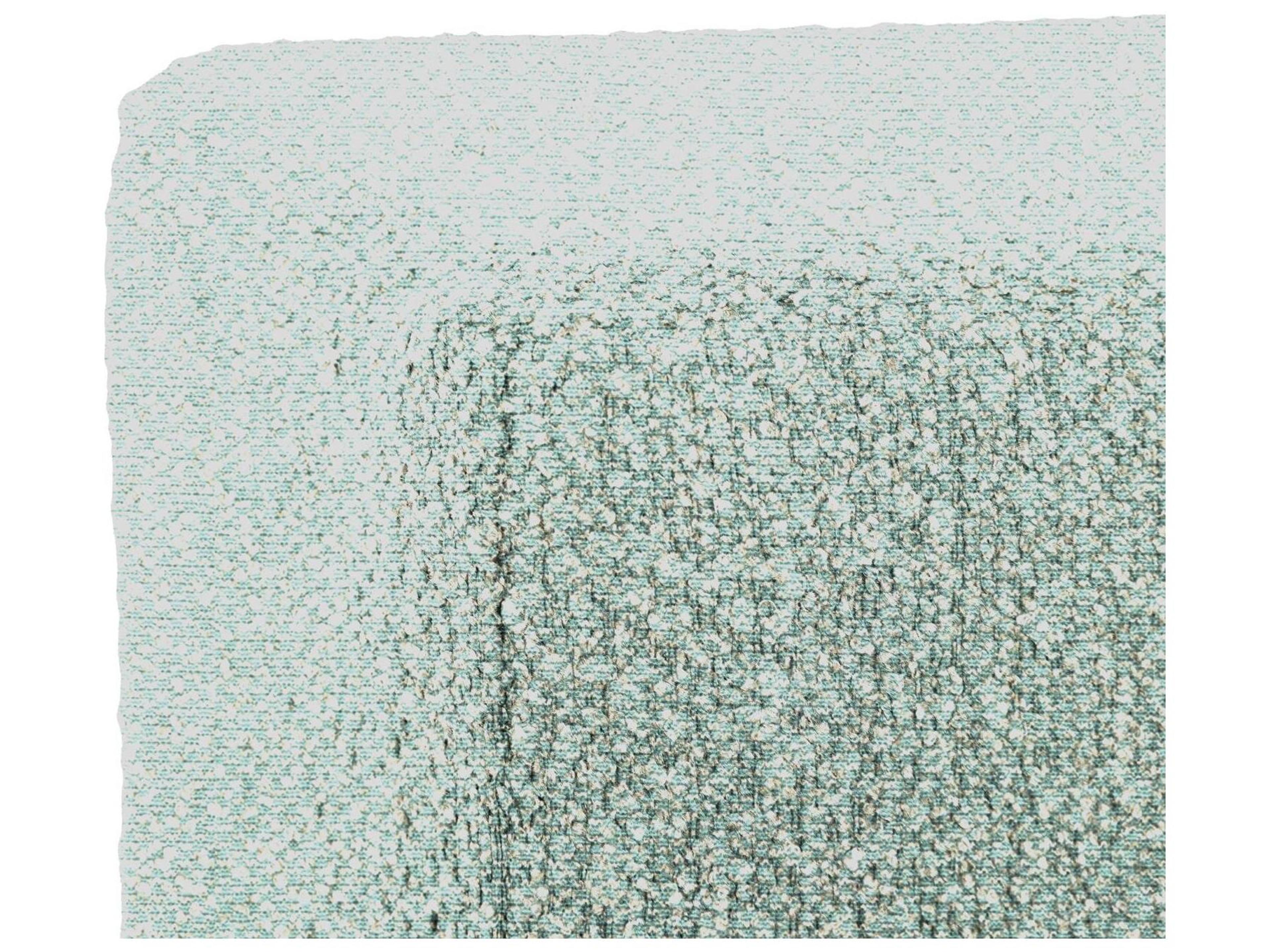 Howard Elliott Outdoor No Tip Alicante Breeze Fabric Cushion Ottoman