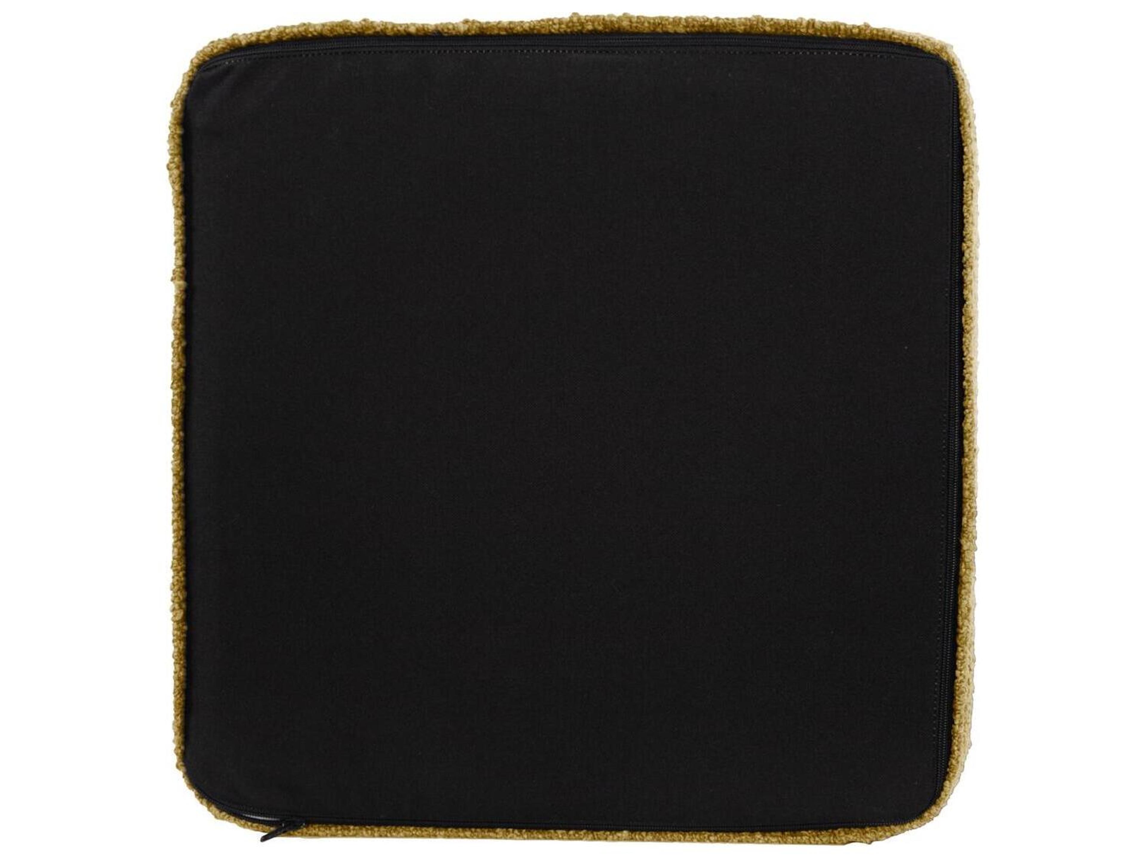 Howard Elliott Outdoor No Tip Alicante Gold Fabric Cushion Ottoman