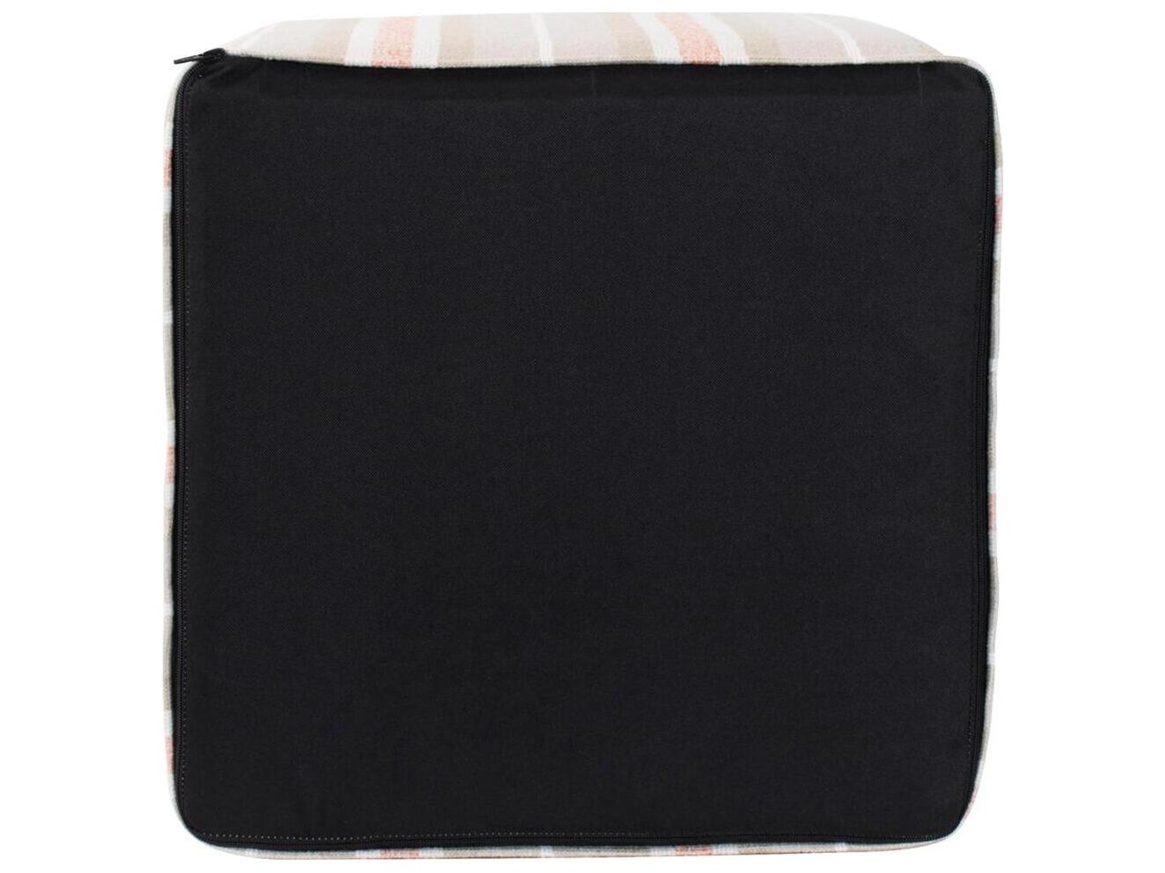 Howard Elliott Outdoor No Tip Dune Terra Fabric Cushion Ottoman