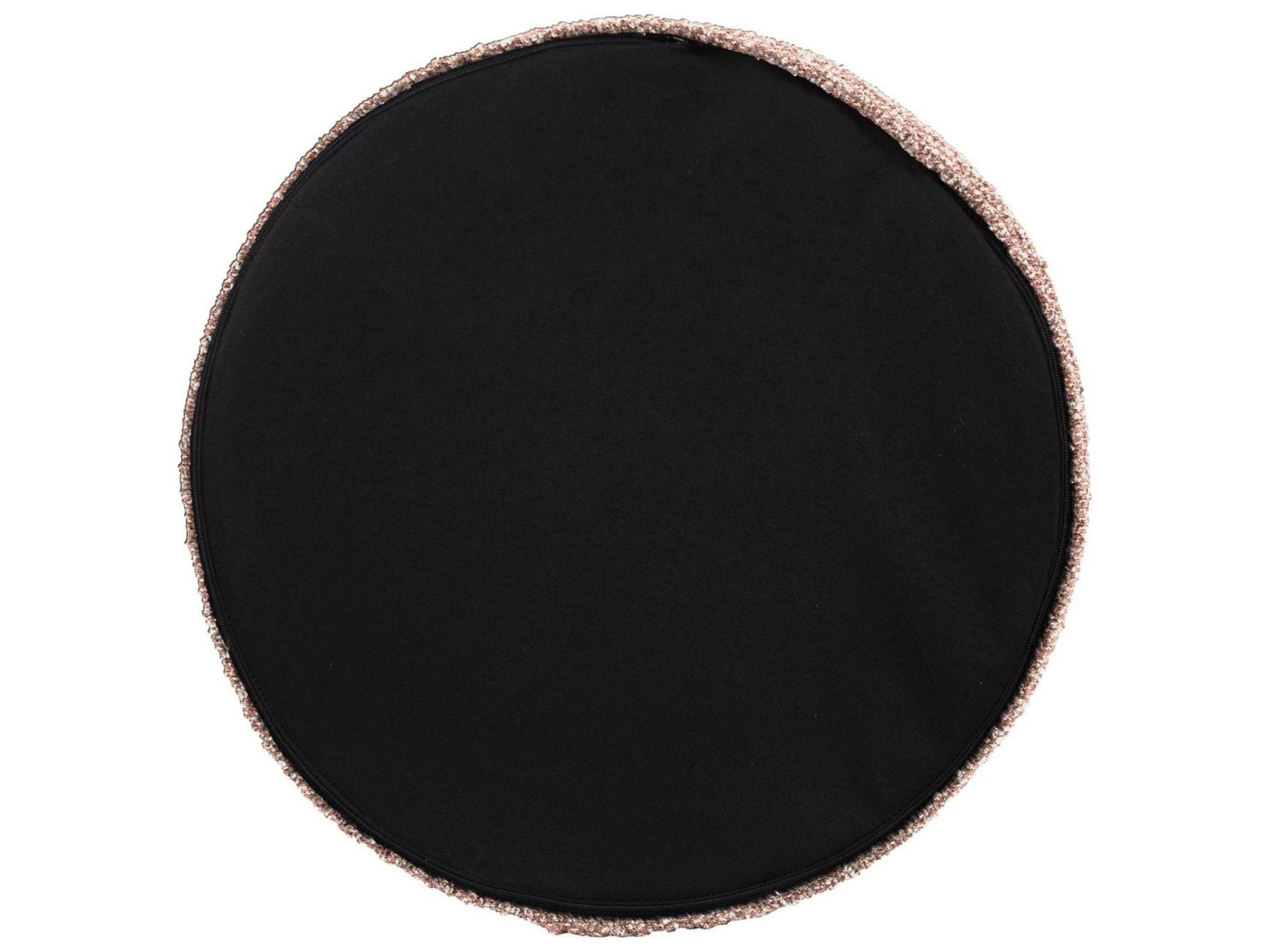 Howard Elliott Outdoor No Tip Alicante Blush Fabric Cushion Ottoman