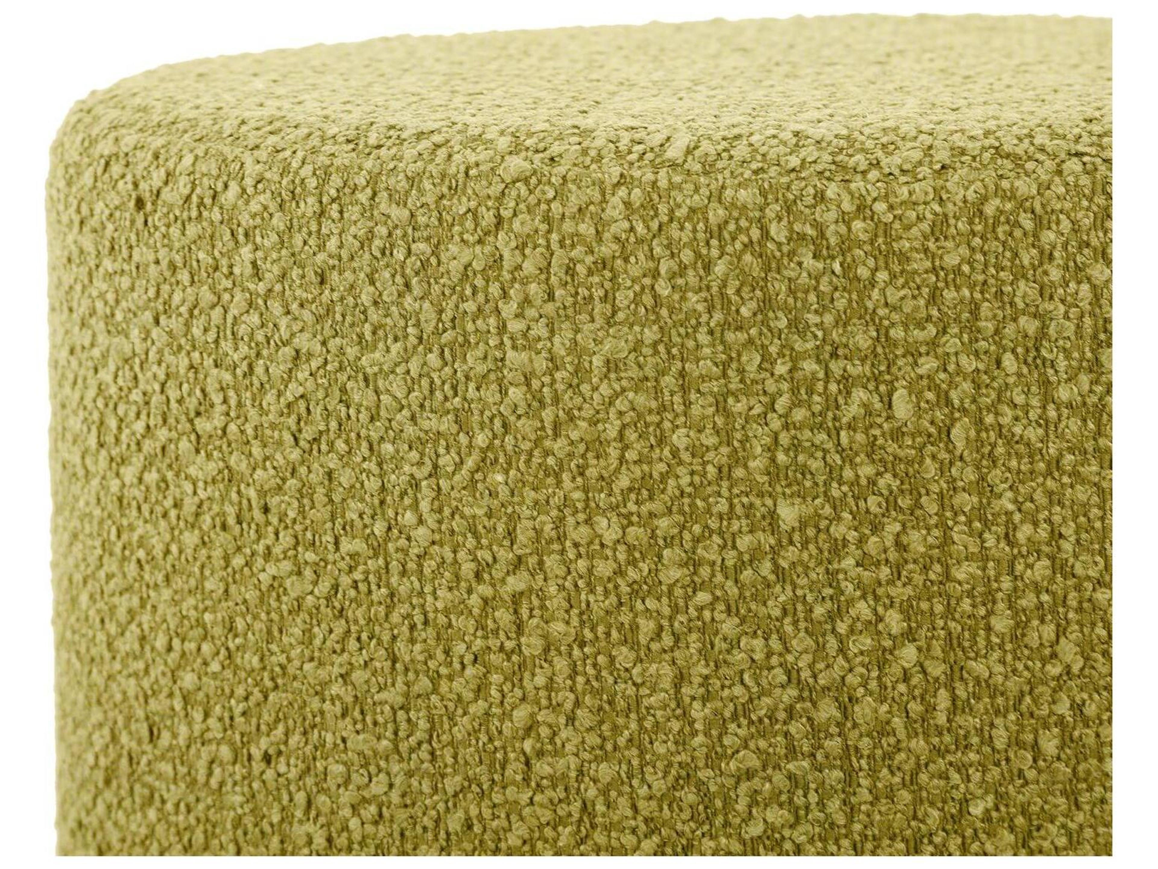 Howard Elliott Outdoor No Tip Alicante Moss Fabric Cushion Ottoman