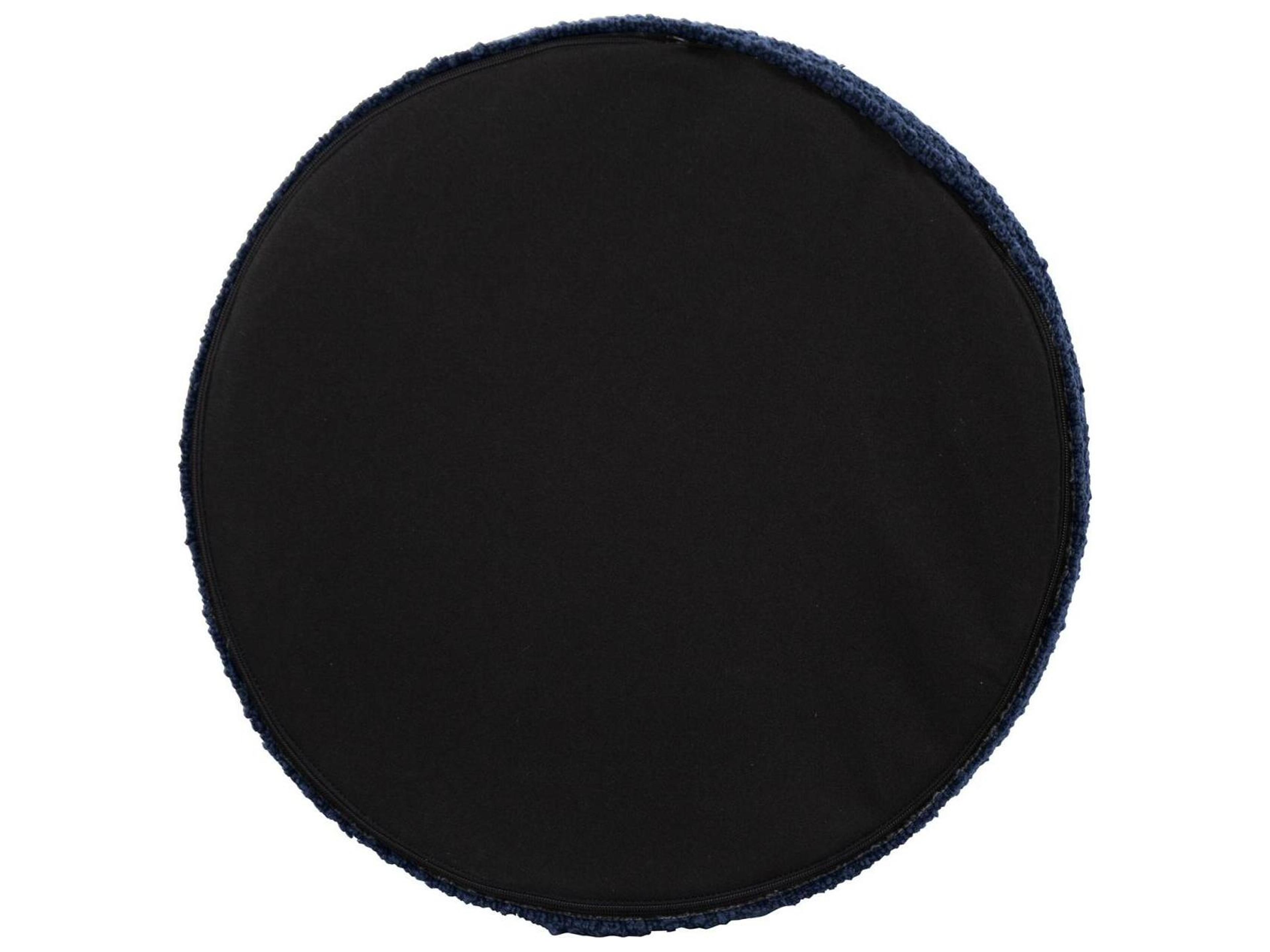 Howard Elliott Outdoor No Tip Alicante Indigo Fabric Cushion Ottoman