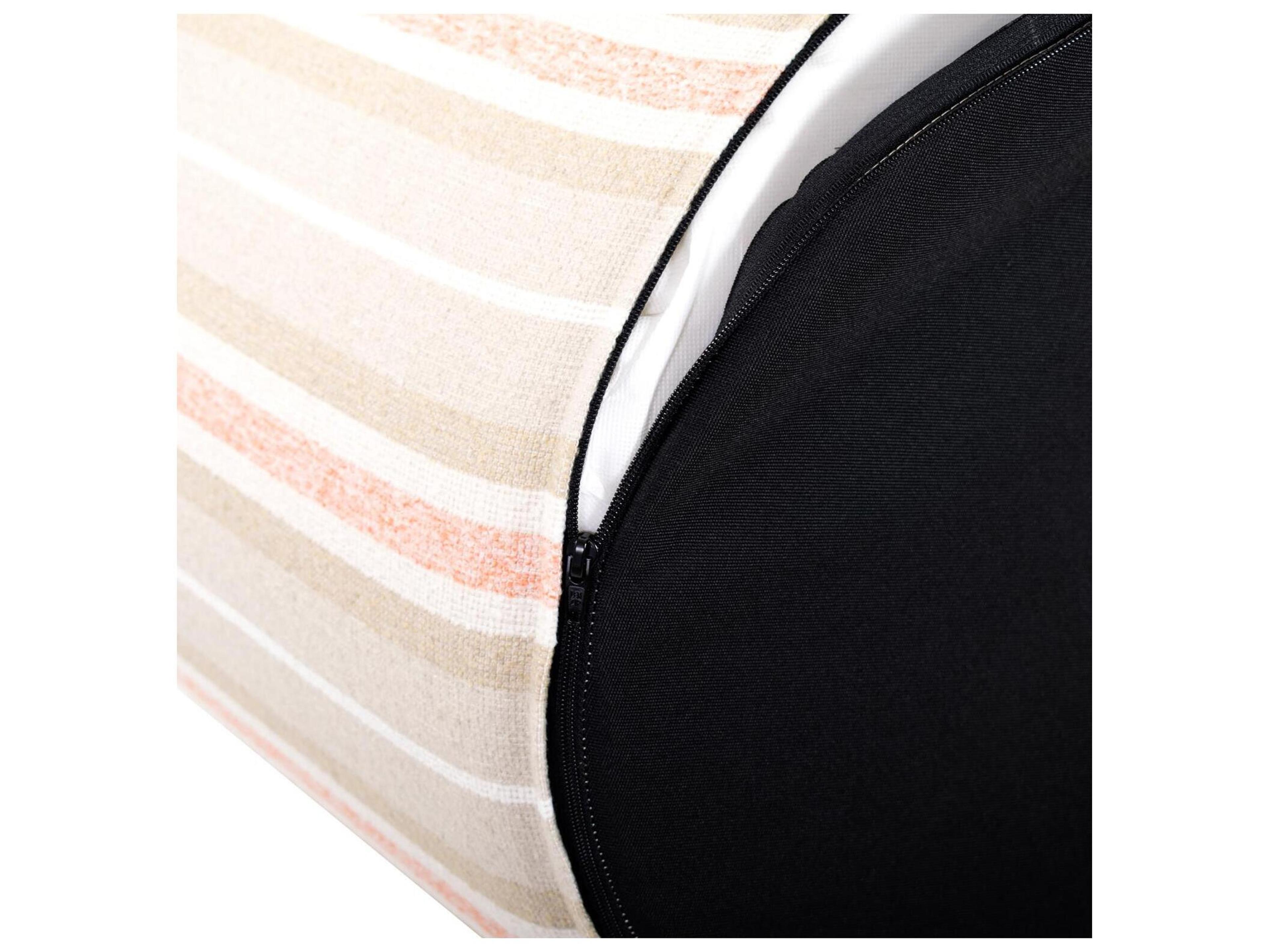 Howard Elliott Outdoor No Tip Dune Terra Fabric Cushion Ottoman