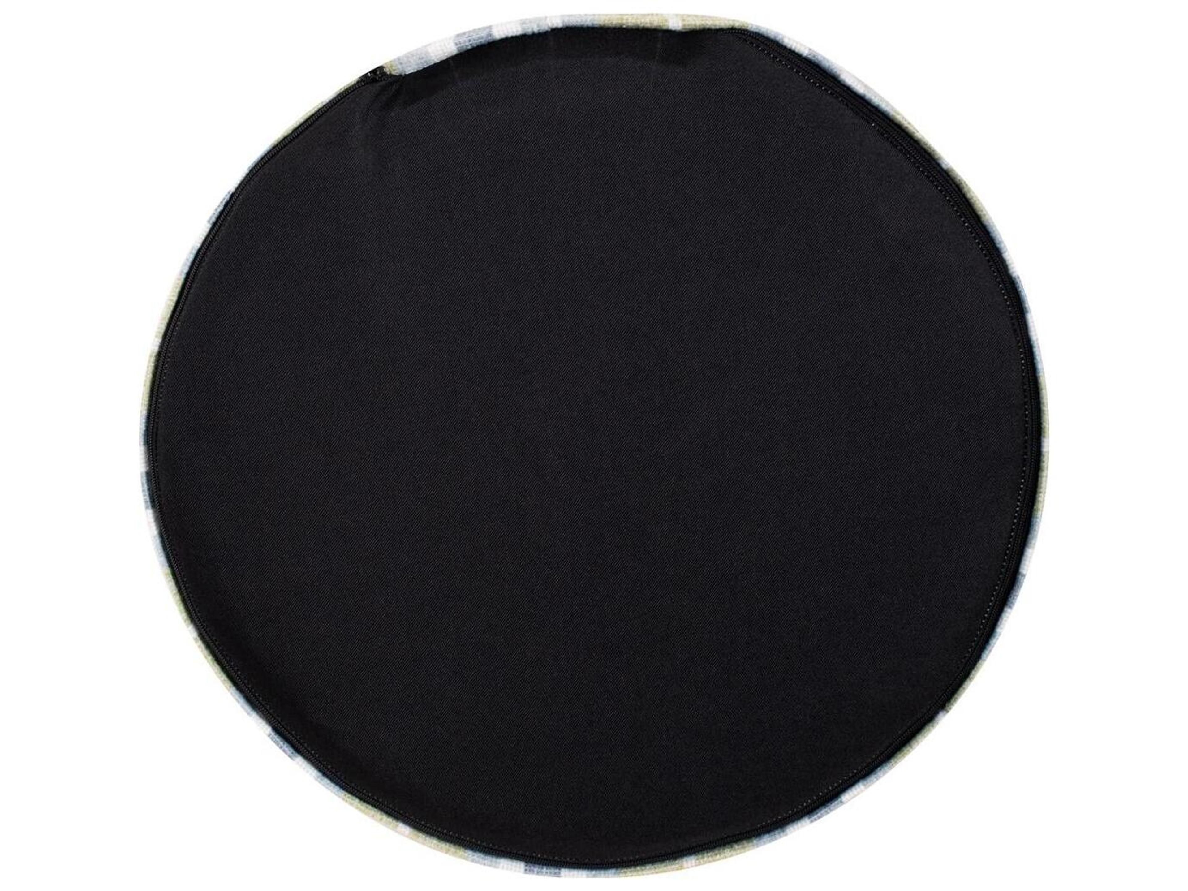 Howard Elliott Outdoor No Tip Dune Moss Fabric Cushion Ottoman