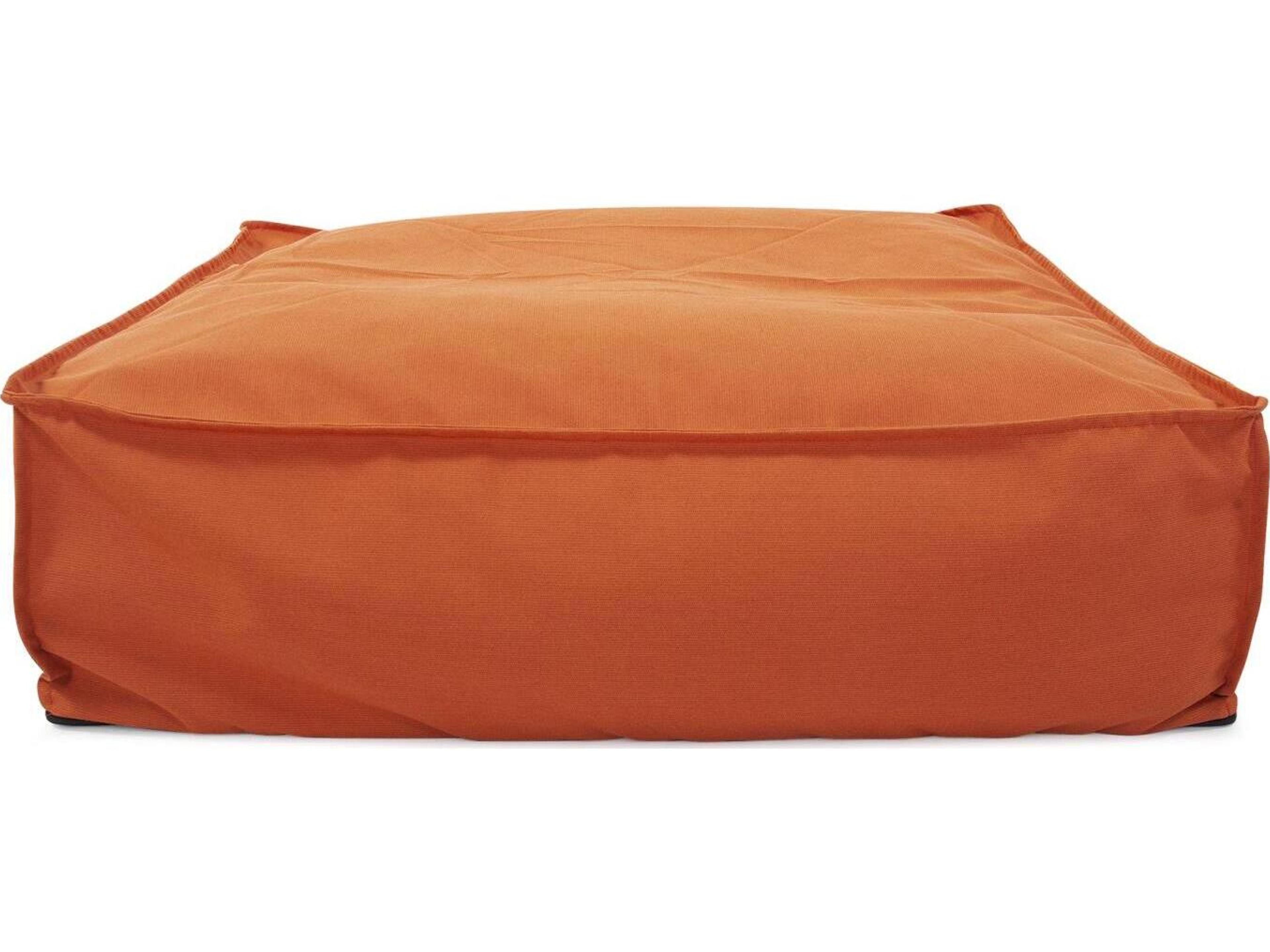 Howard Elliott Outdoor Seascape Canyon Fabric Cushion Ottoman