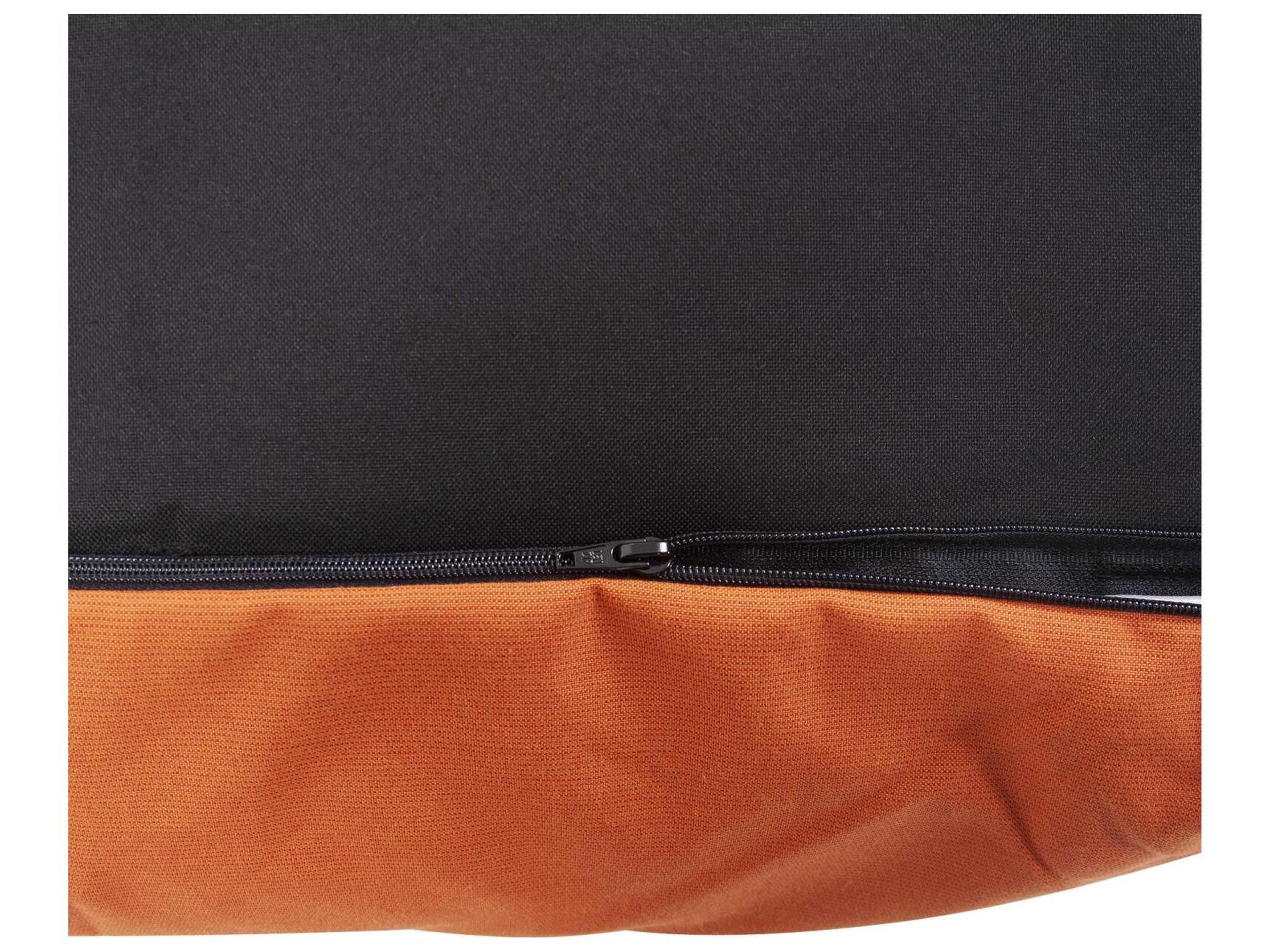 Howard Elliott Outdoor Seascape Canyon Fabric Cushion Ottoman