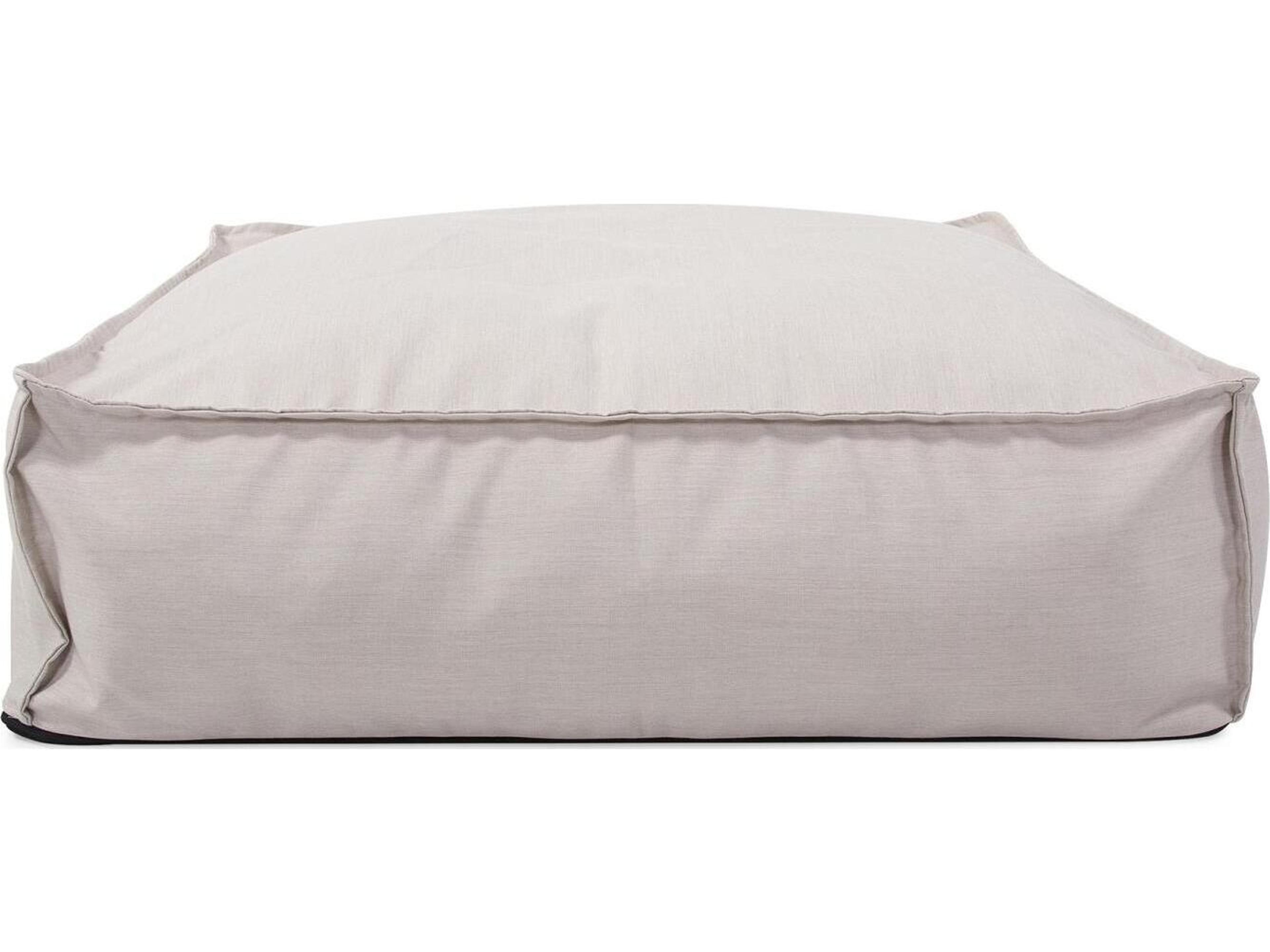 Howard Elliott Outdoor Seascape Sand Fabric Cushion Ottoman