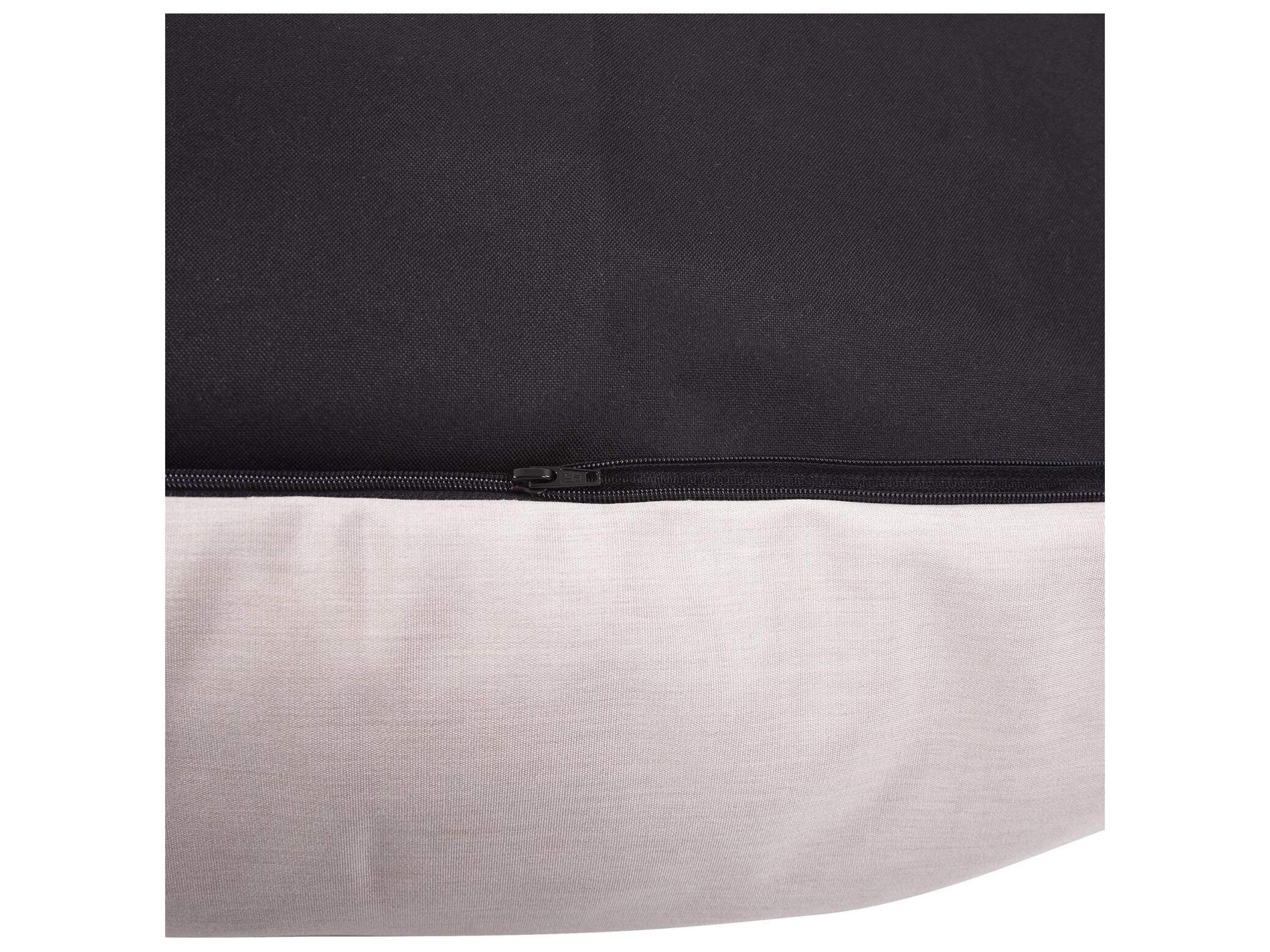 Howard Elliott Outdoor Seascape Sand Fabric Cushion Ottoman