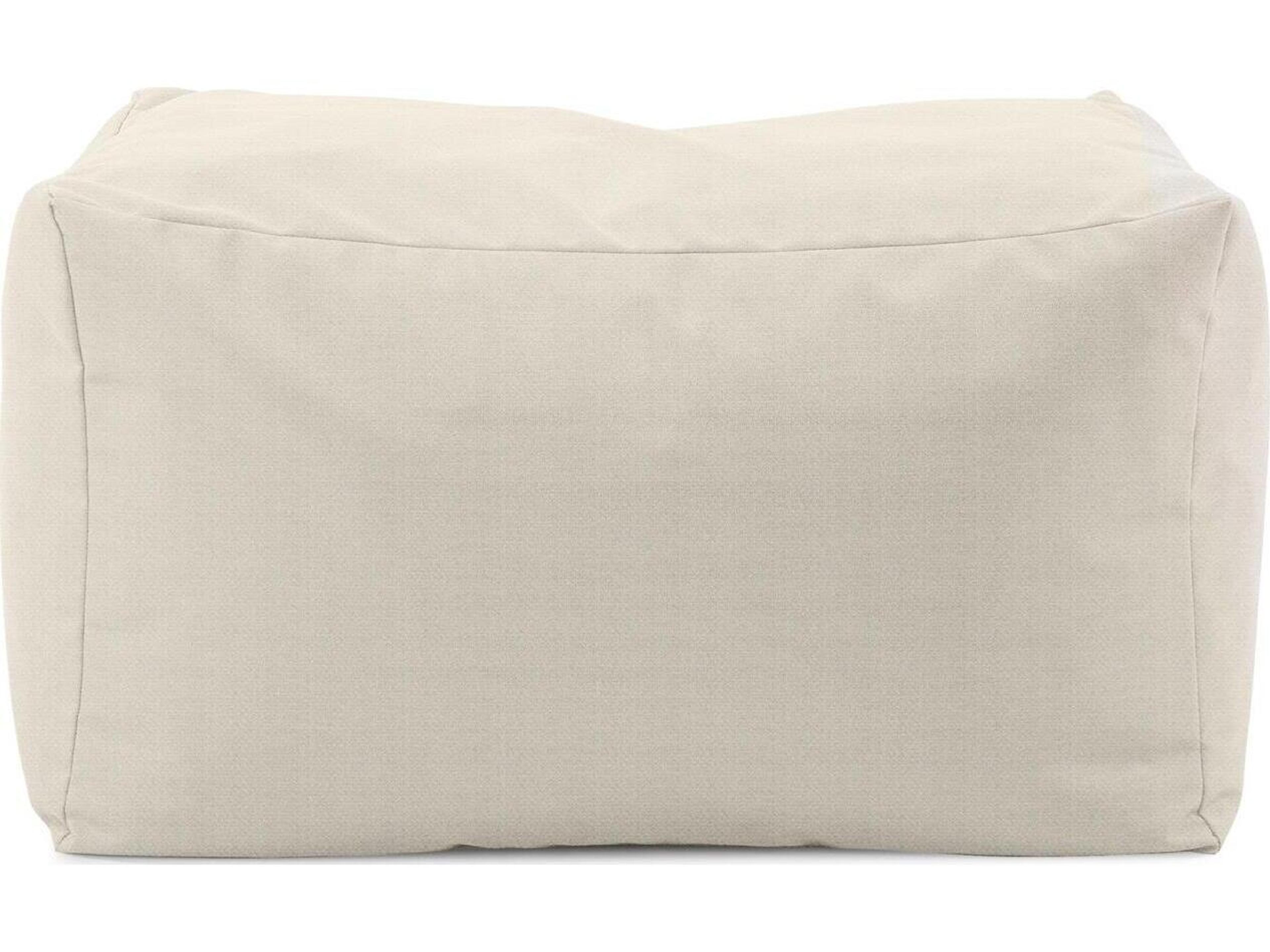 Howard Elliott Outdoor Driftwood Natural Fabric Cushion Bench