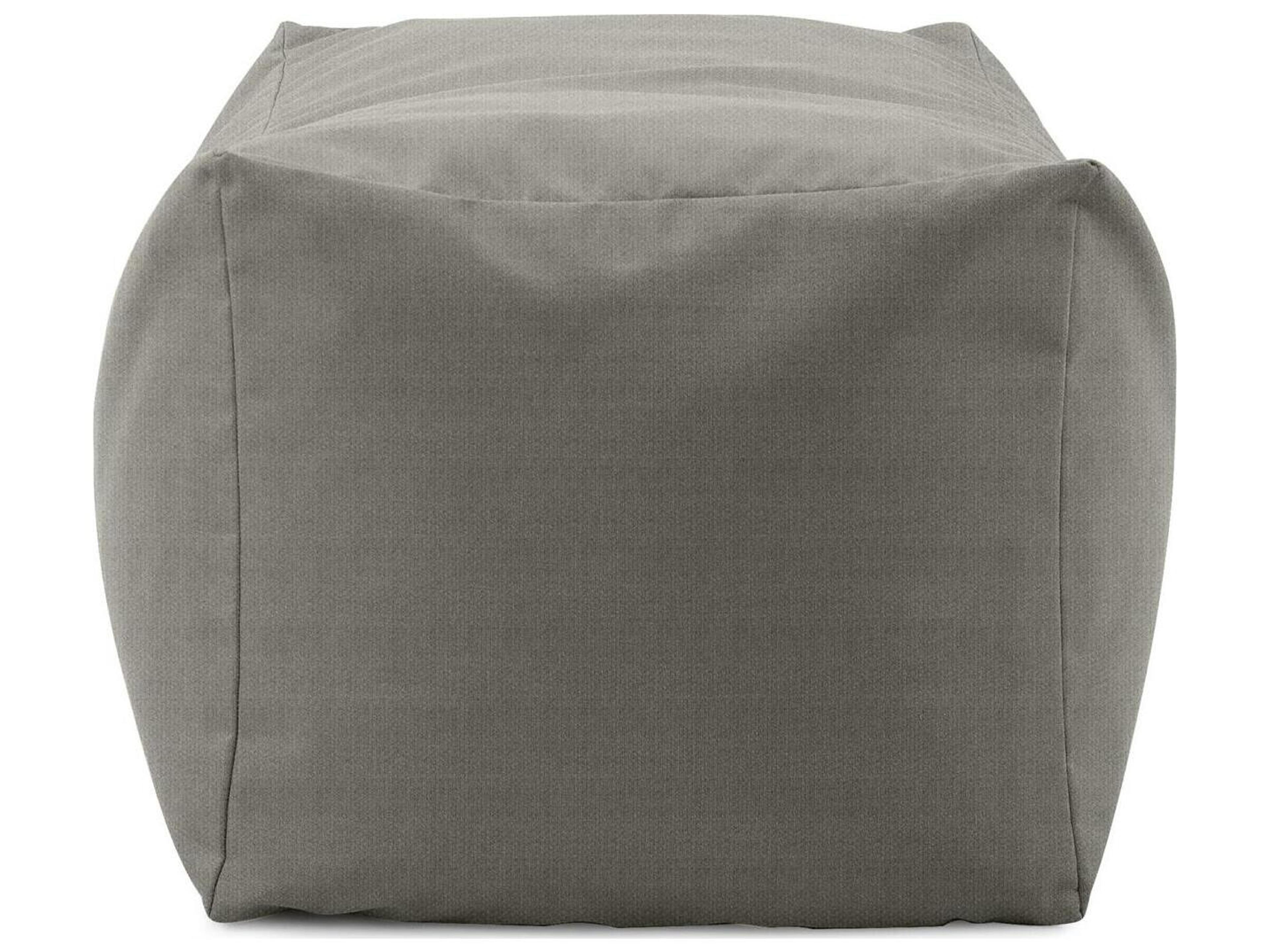 Howard Elliott Outdoor Driftwood Sand Fabric Cushion Bench