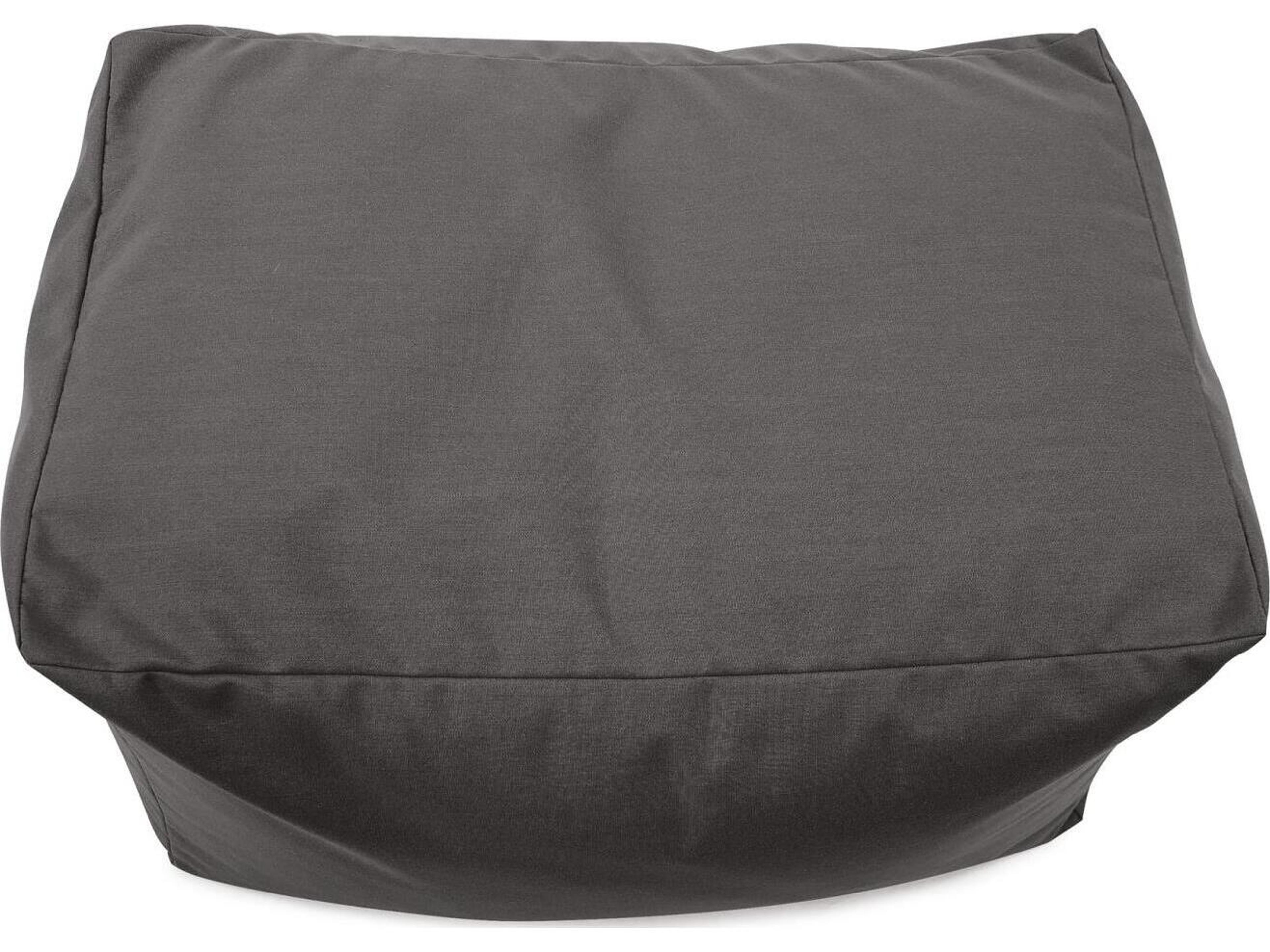 Howard Elliott Outdoor Seascape Charcoal Fabric Cushion Bench