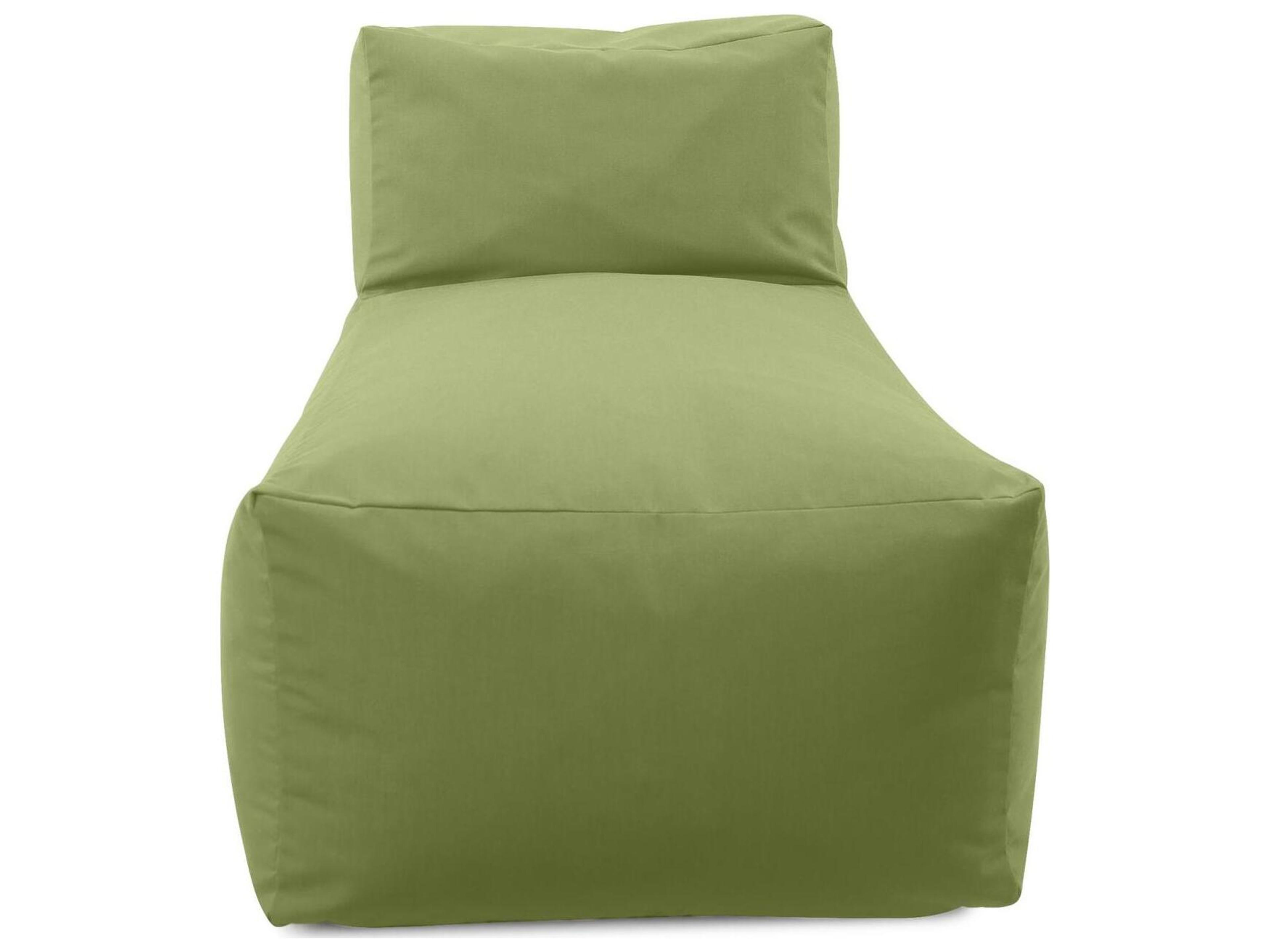 Howard Elliott Outdoor Seascape Moss Fabric Cushion Chaise Lounge