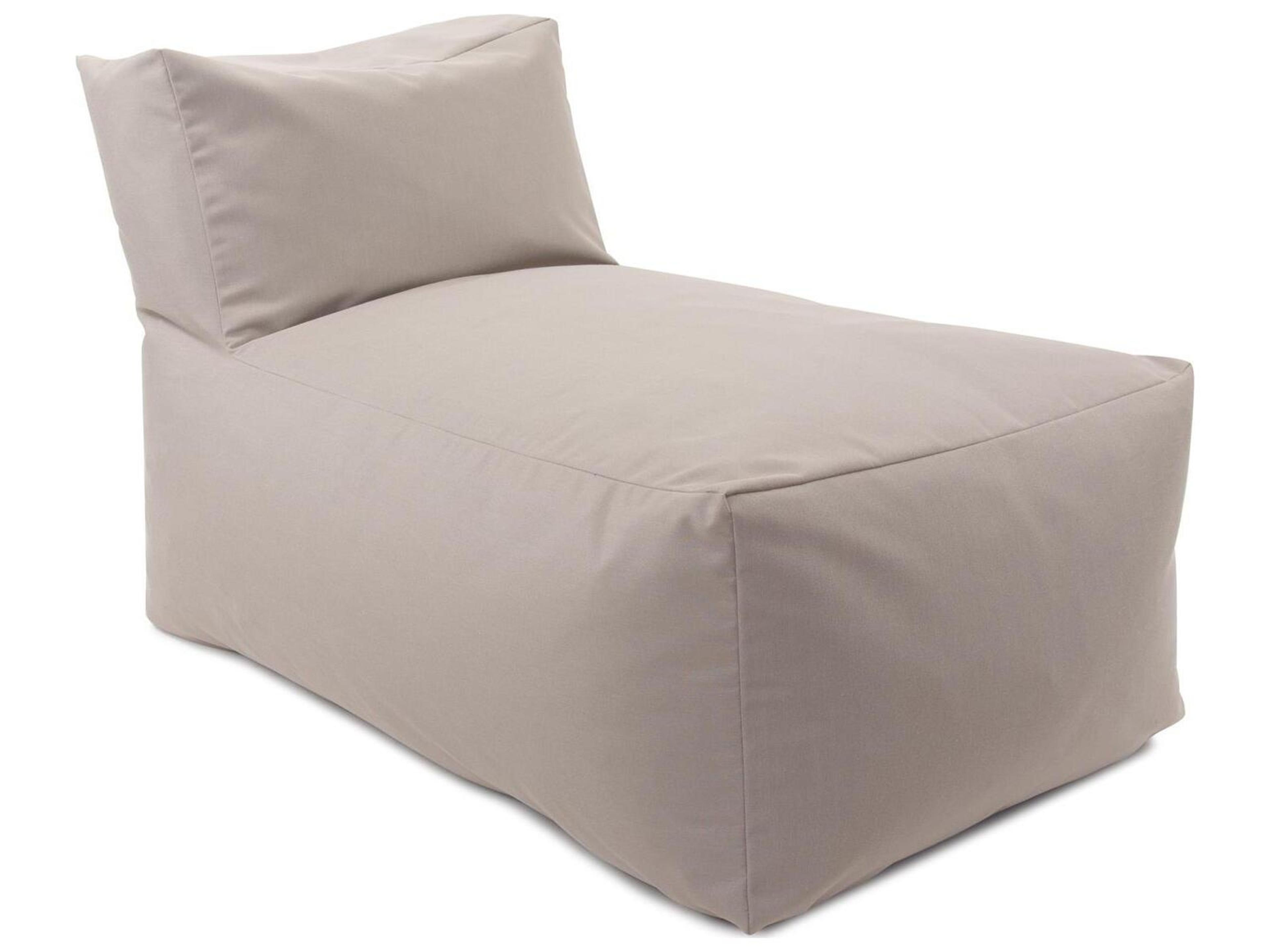 Seascape Sand Fabric Cushion Chaise Lounge